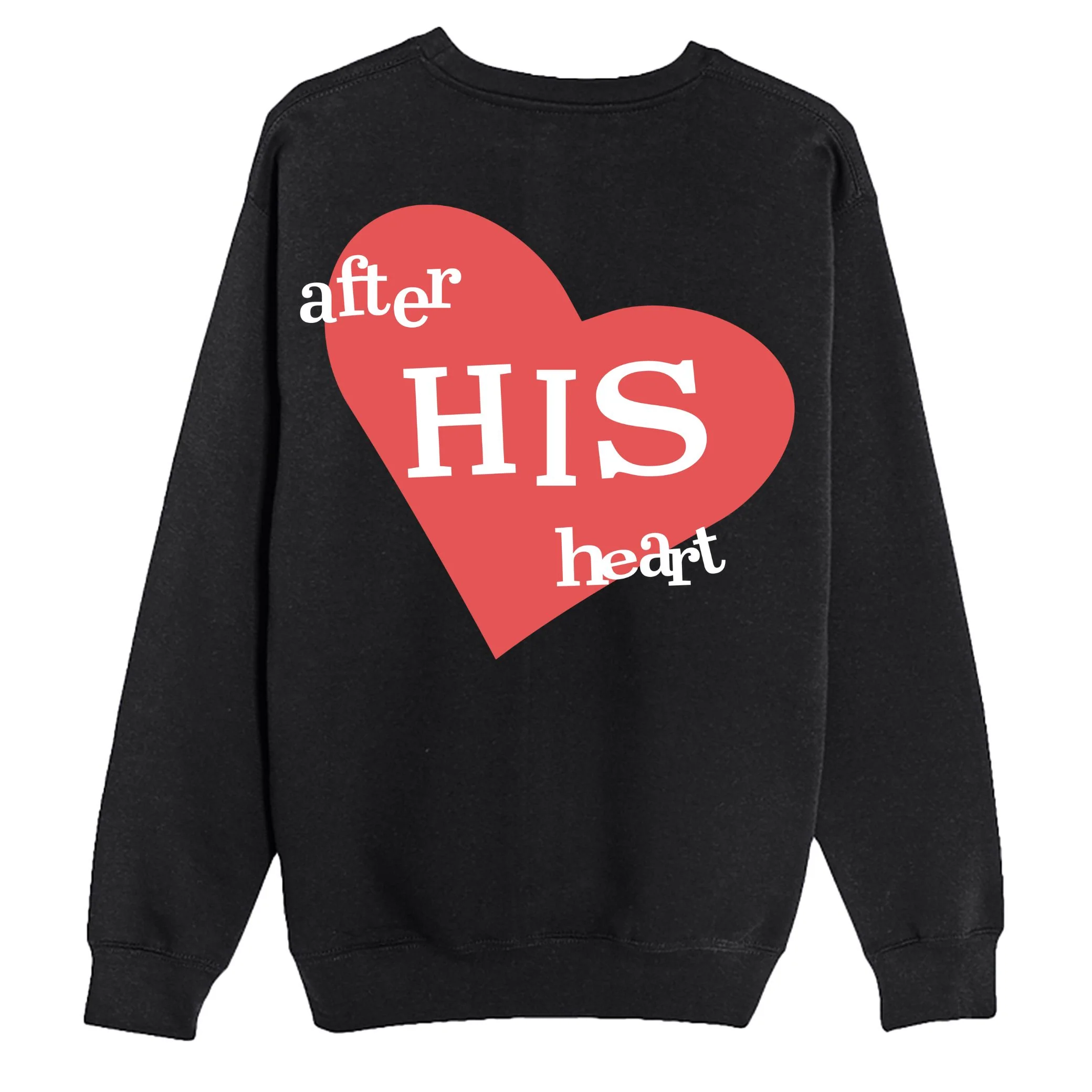 After His Heart Crewneck Sweatshirt - Image 4