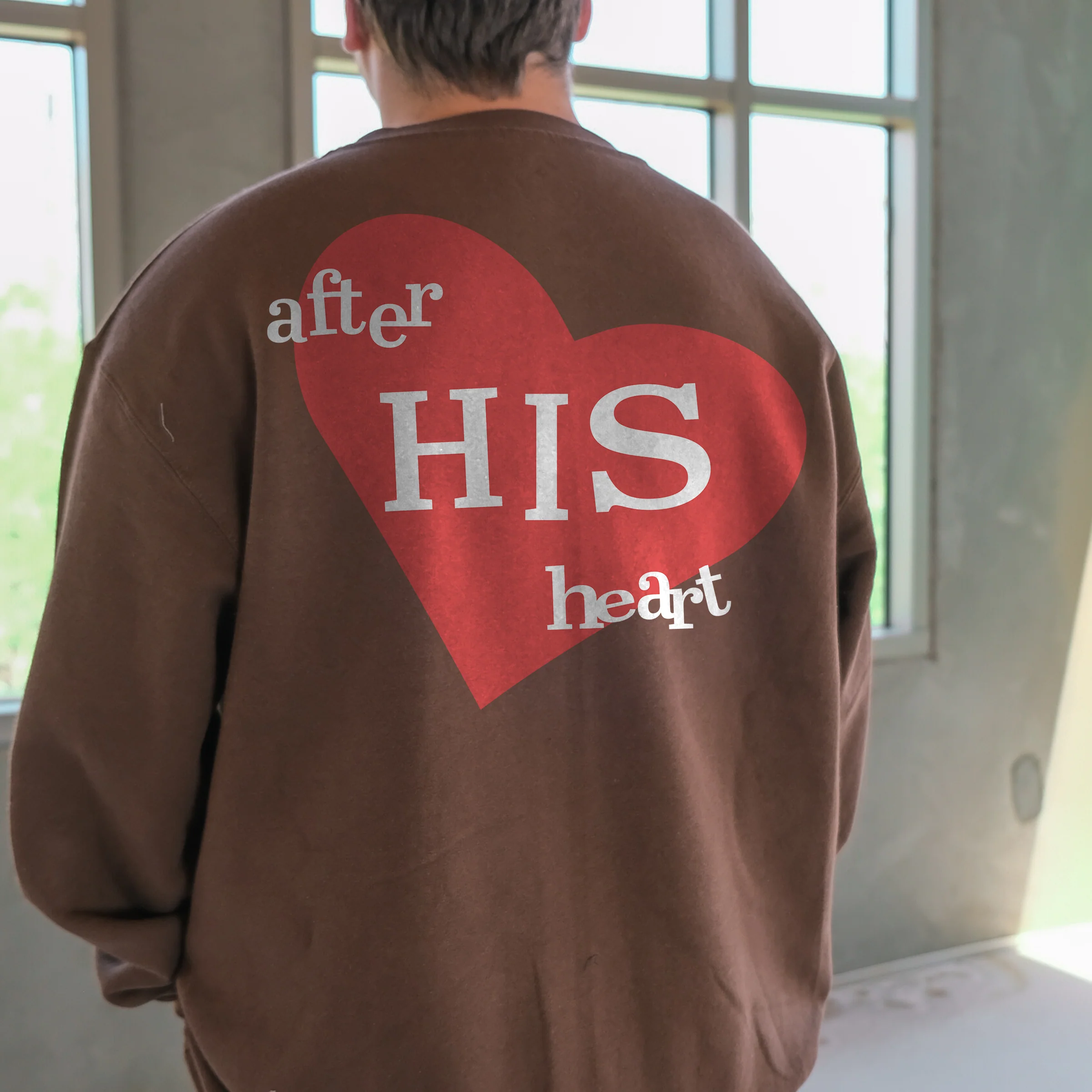 After His Heart Crewneck Sweatshirt - Image 7