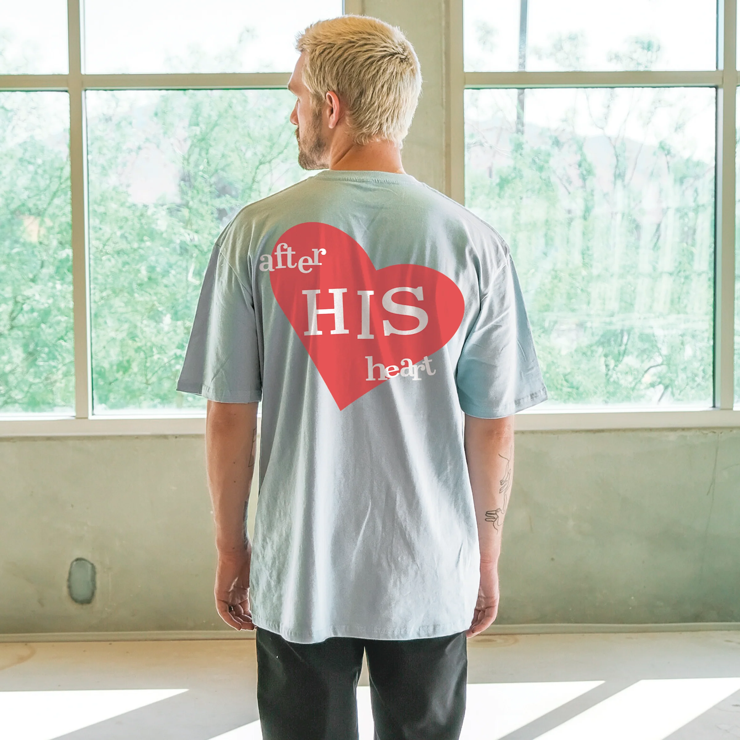 After His Heart Tee - Image 3