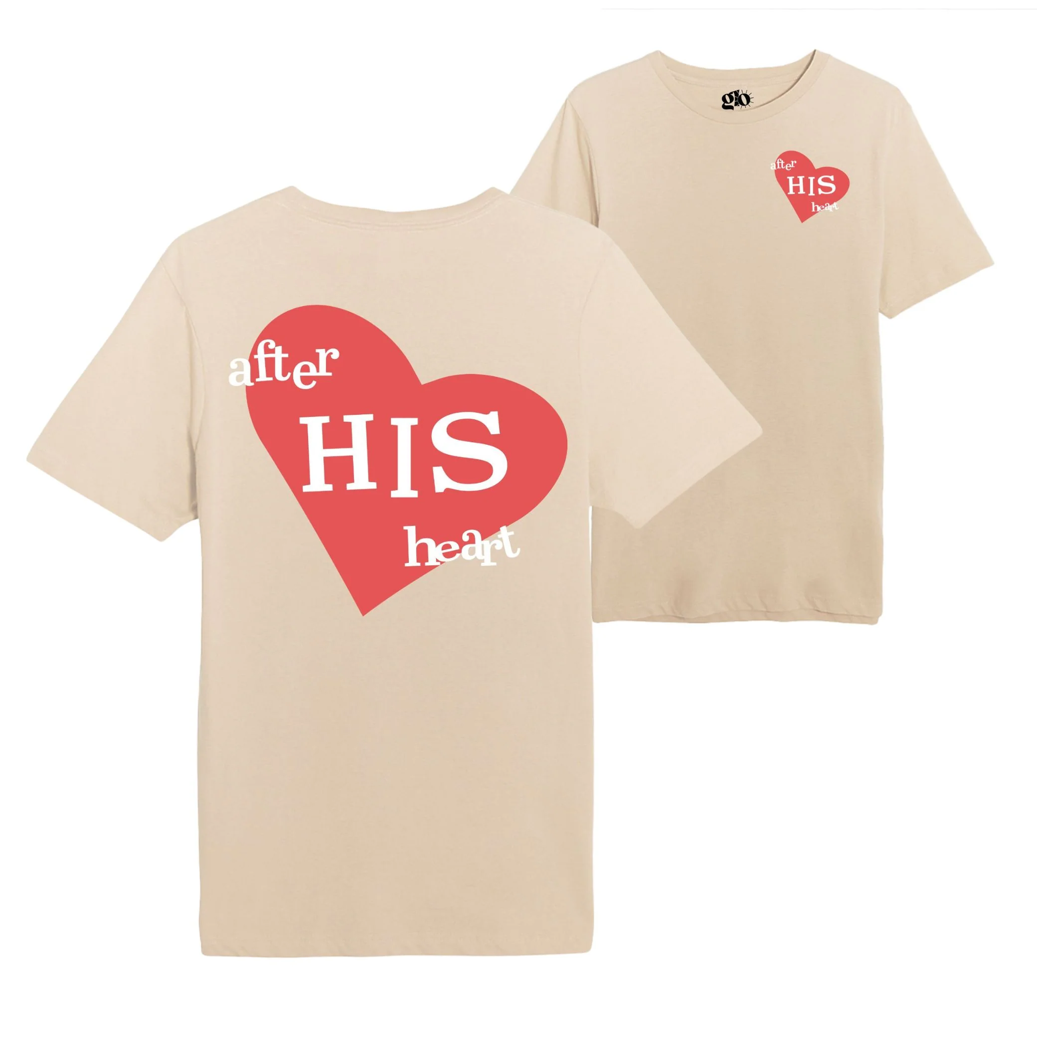 After His Heart Tee - Image 2