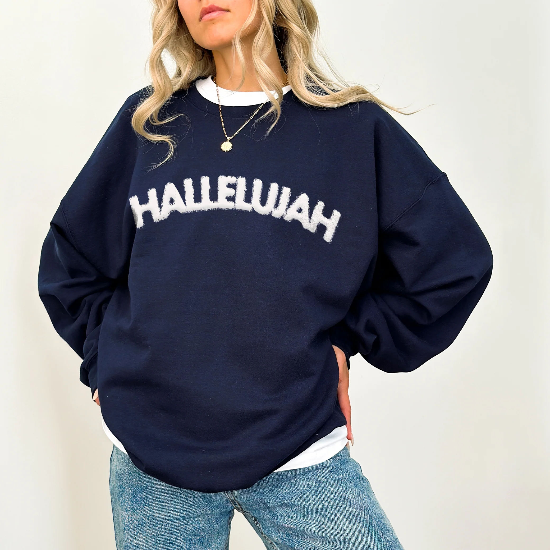 All Glory To God Crewneck Sweatshirt - Image 2