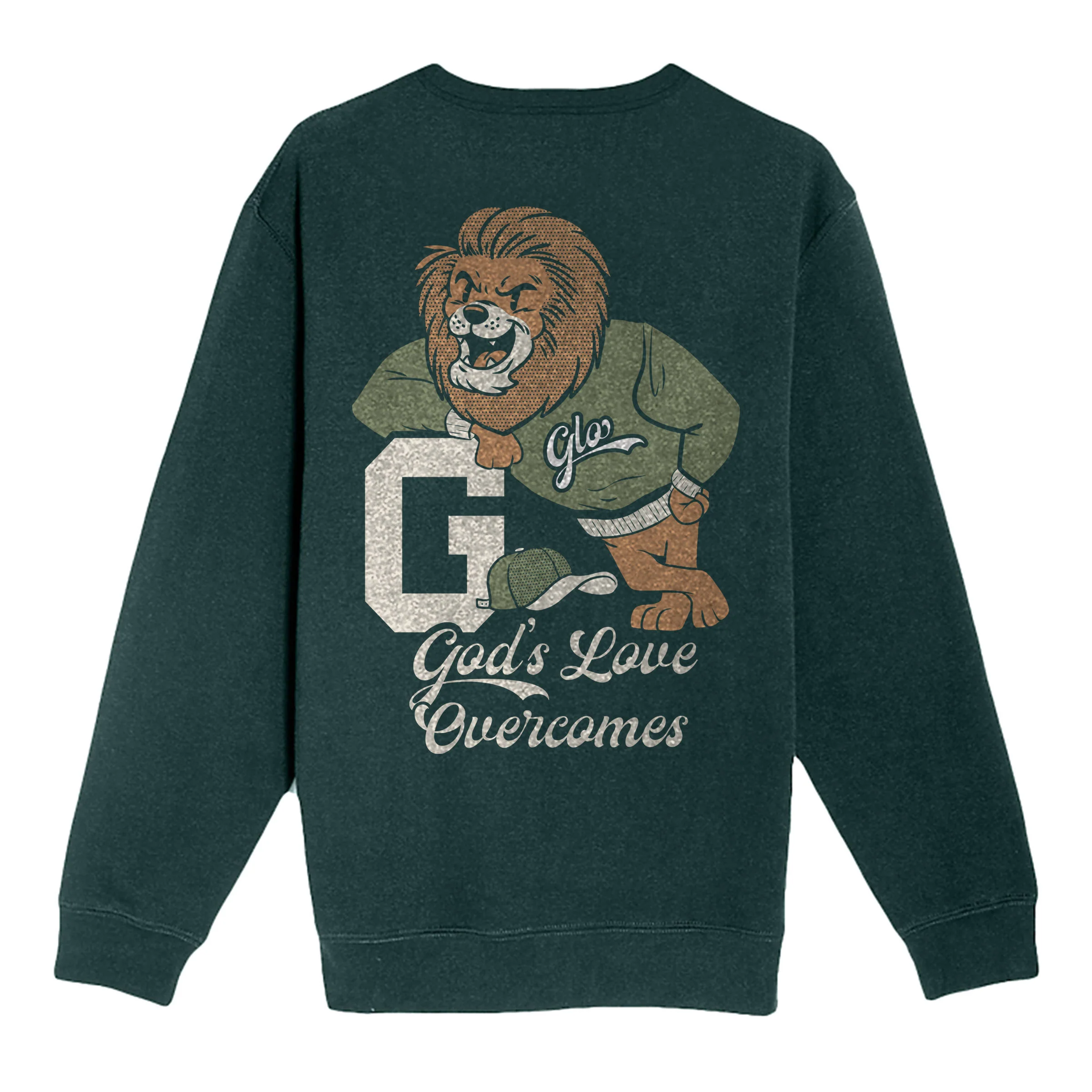 Collegiate Lion Crewneck Sweatshirt - Image 2