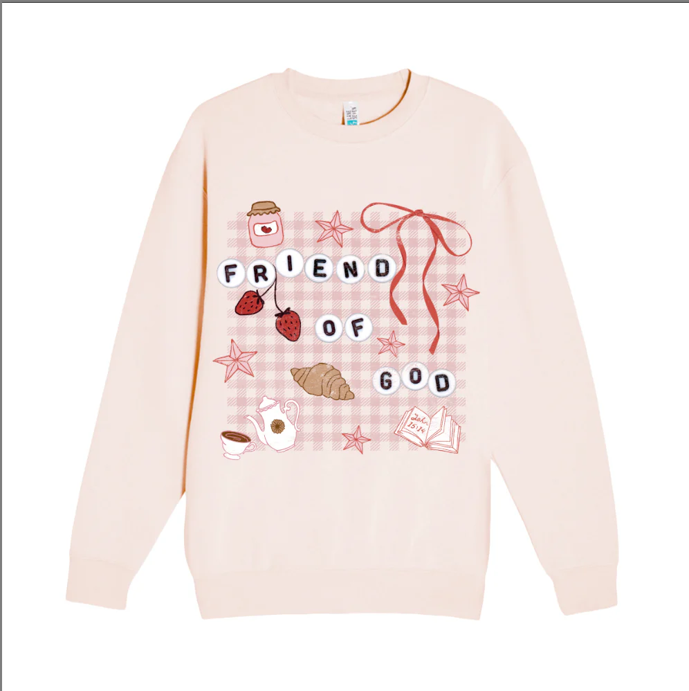Friend of God Crewneck Sweatshirt - Image 3