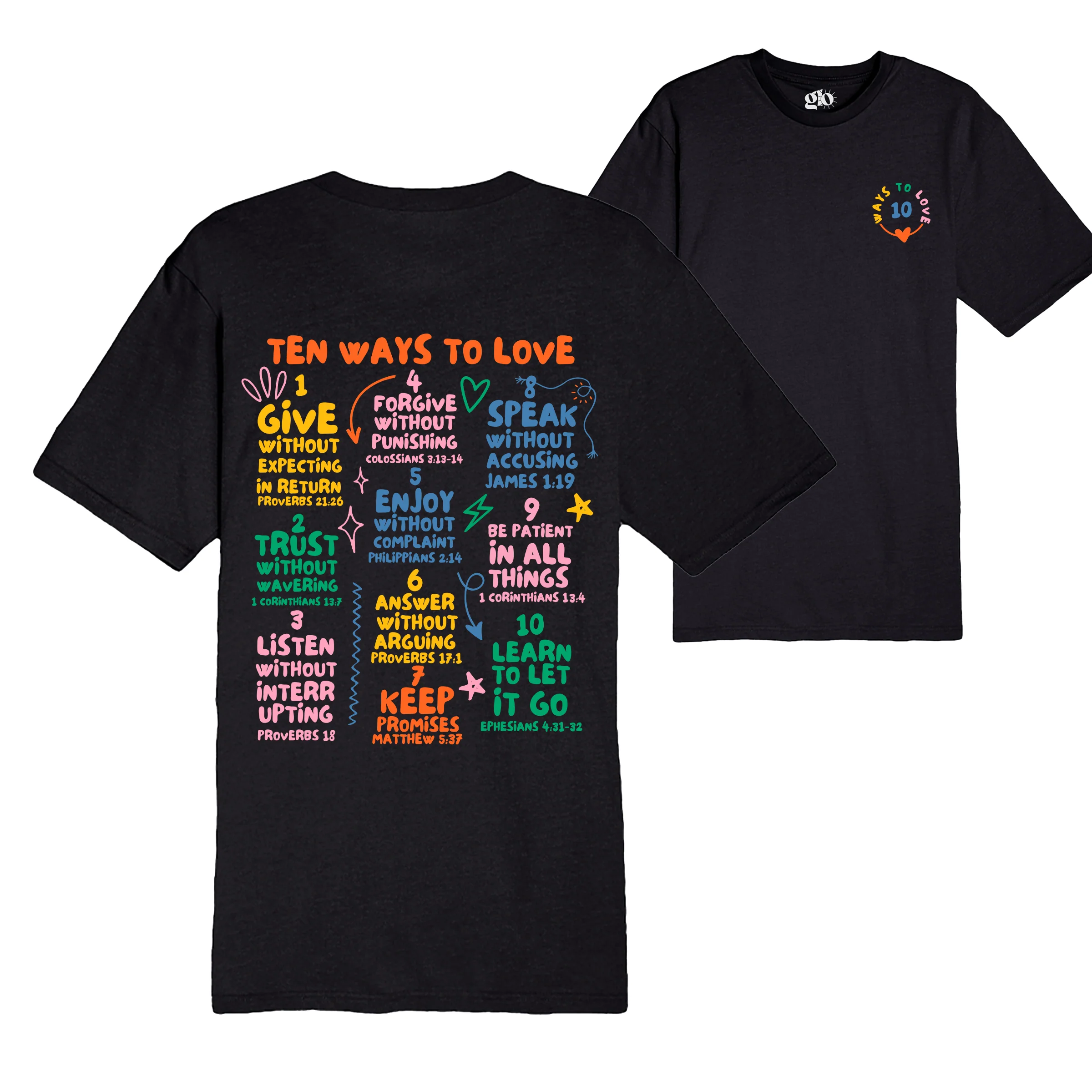 10 Ways To Love Tee - Image 3