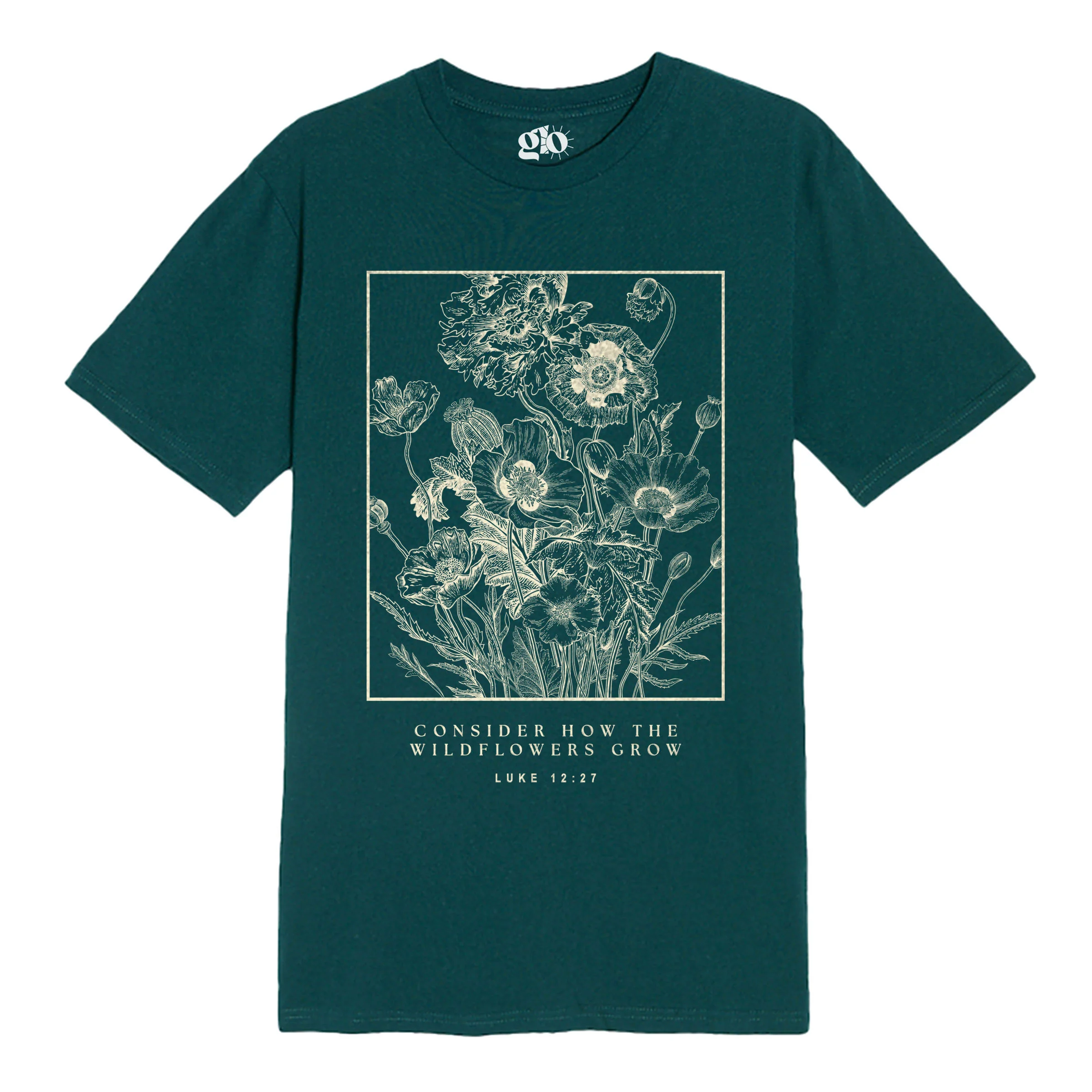 Consider The Wildflowers Tee - Image 2