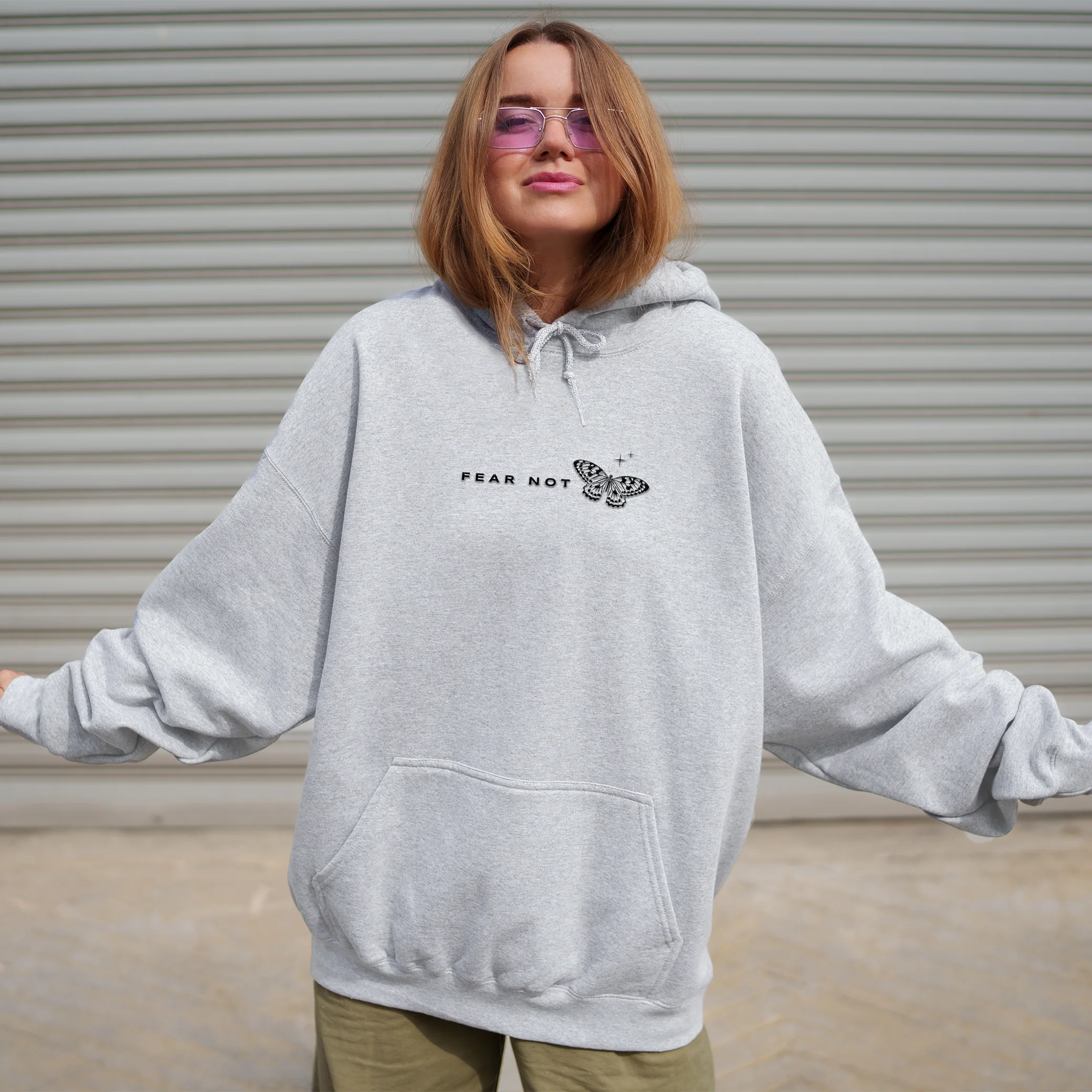 Fear Not Pullover Hoodie - Image 2
