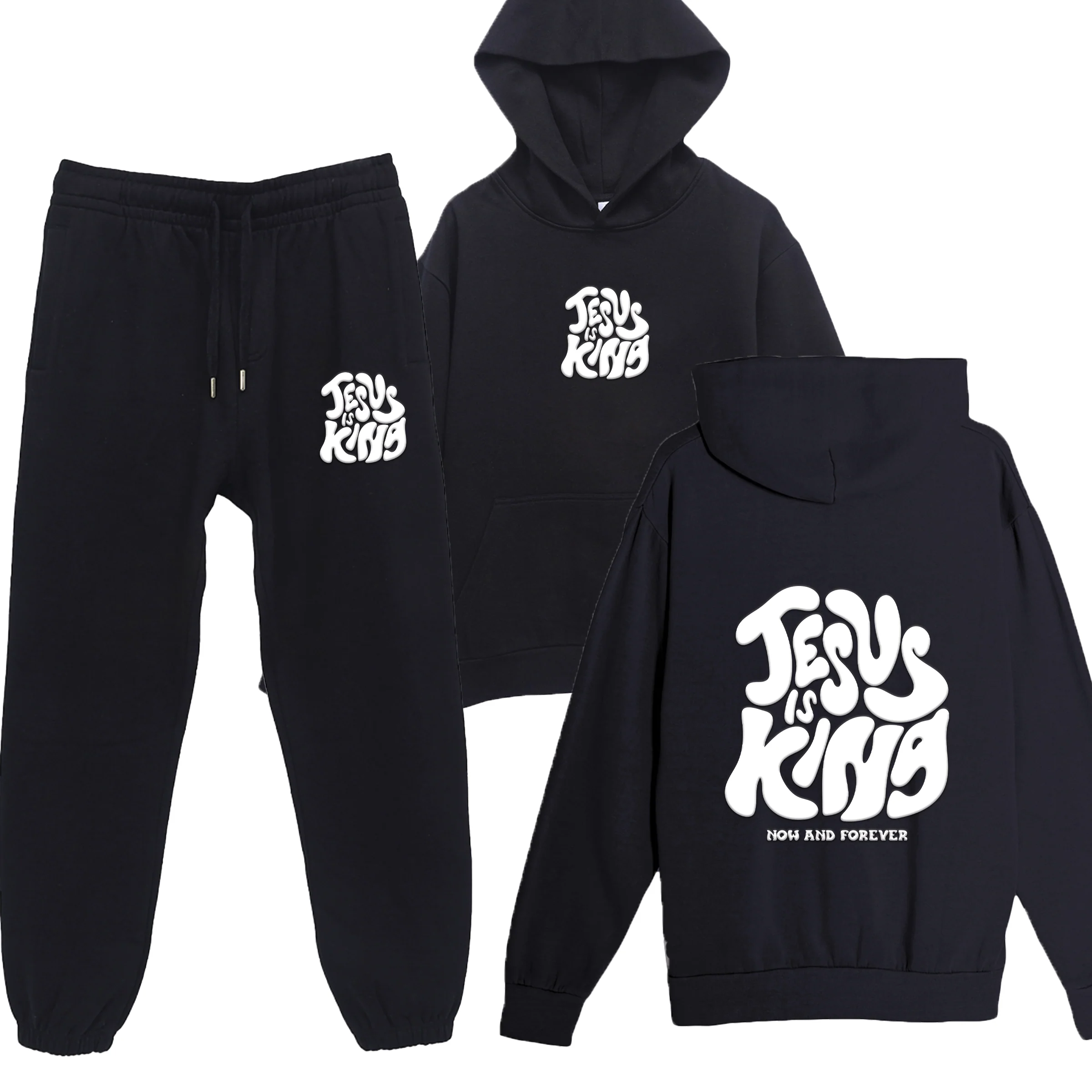 Jesus is King Sweatpants - Image 2