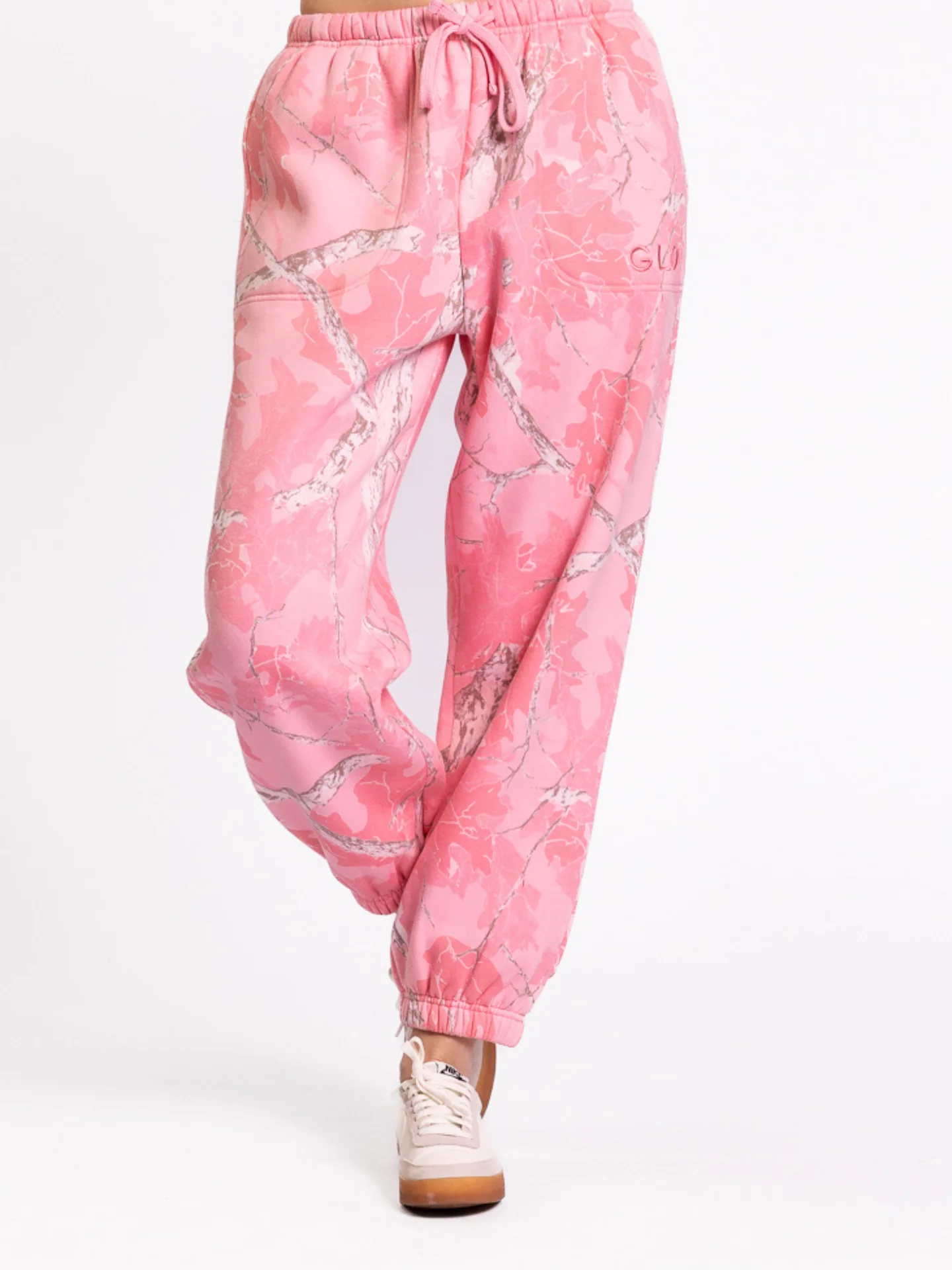 GLO Kingdom Essential Pink Camo Hoodie + Jogger Set - Image 6