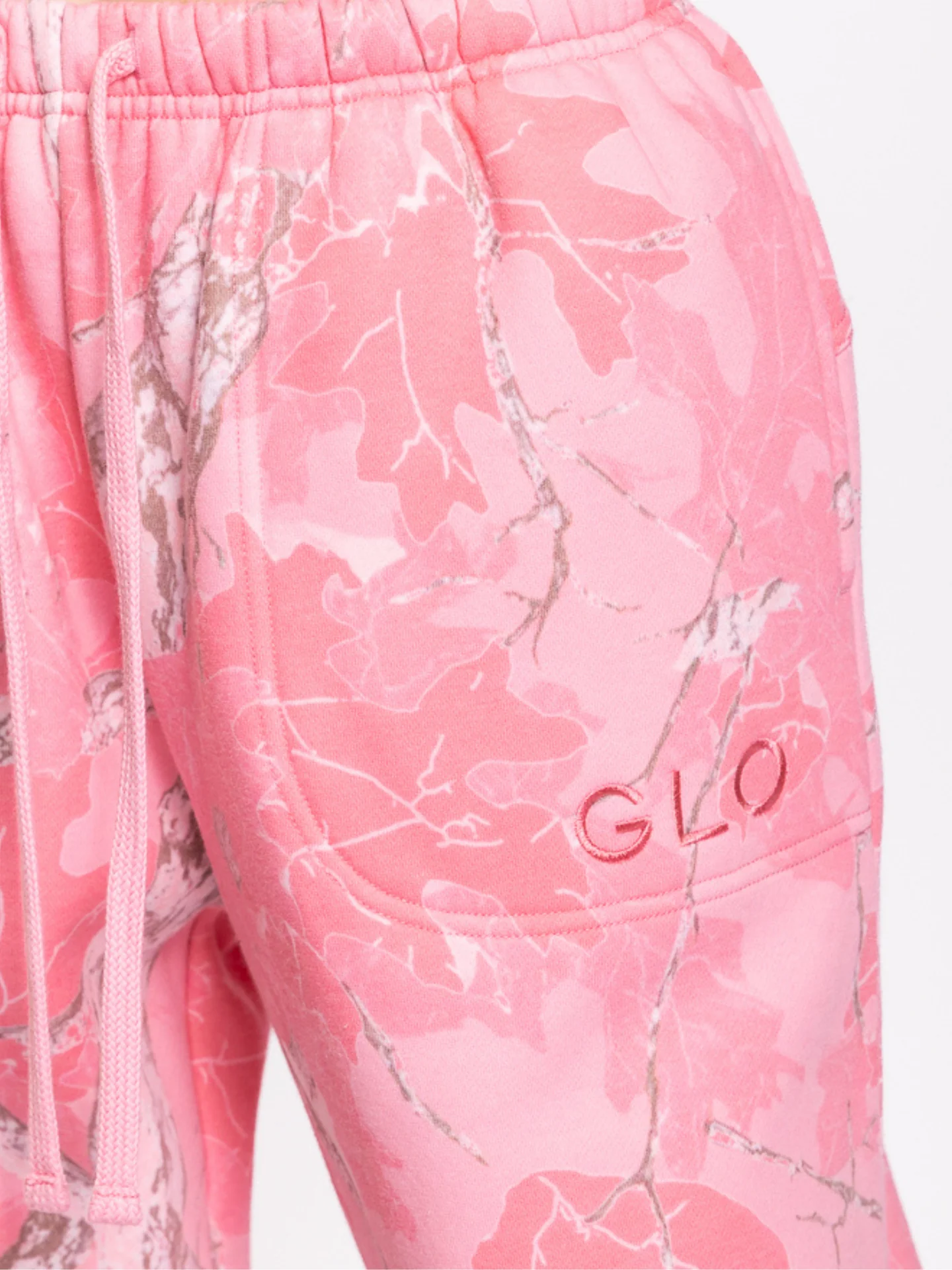 GLO Kingdom Essential Pink Camo Hoodie + Jogger Set - Image 7