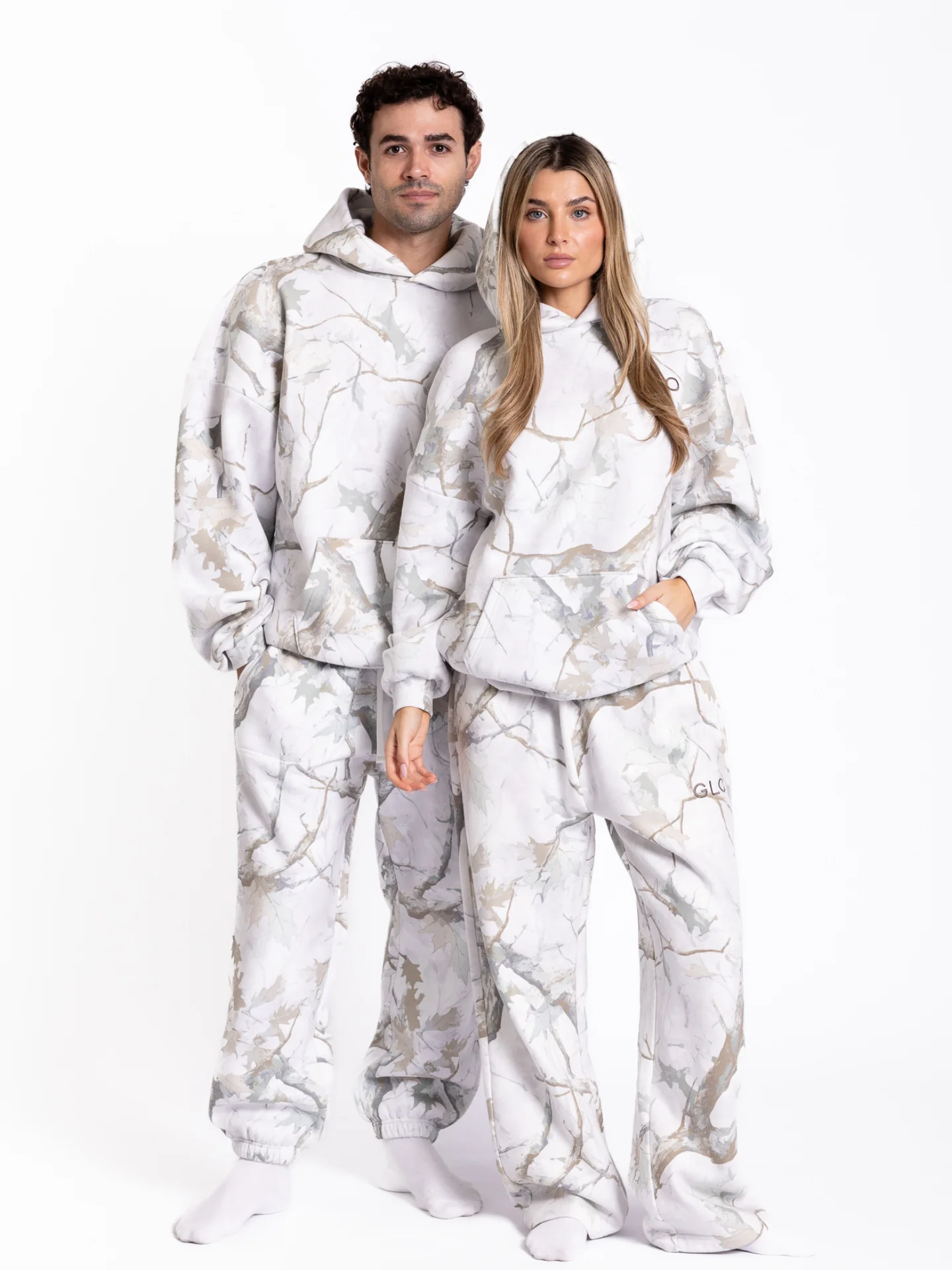 GLO Kingdom Essential Light Camo Hoodie + Jogger Set - Image 5