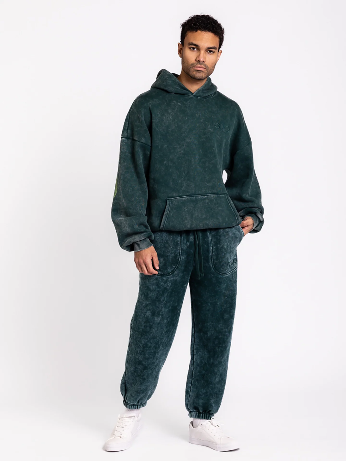 Kingdom Essential Embroidered Jogger - Snow Wash - Eden [PREORDER] - Image 3