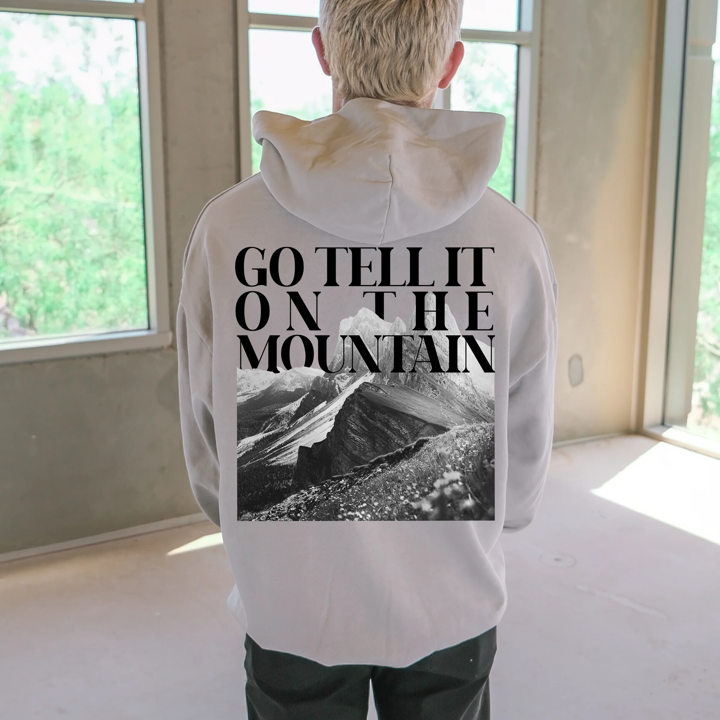 Go Tell It On The Mountain Pullover Hoodie - Image 3