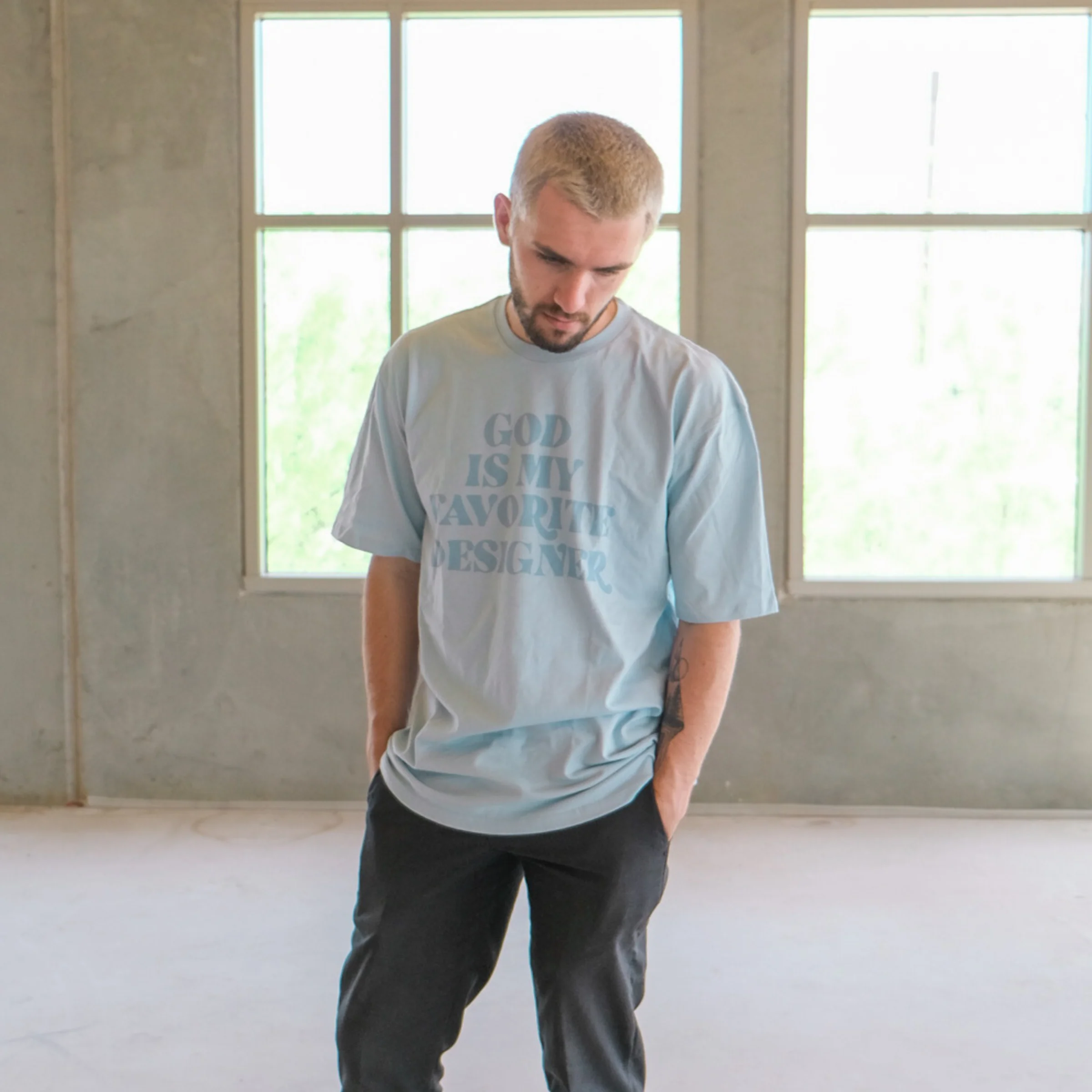 God Is My Favorite Designer Tee - Image 3