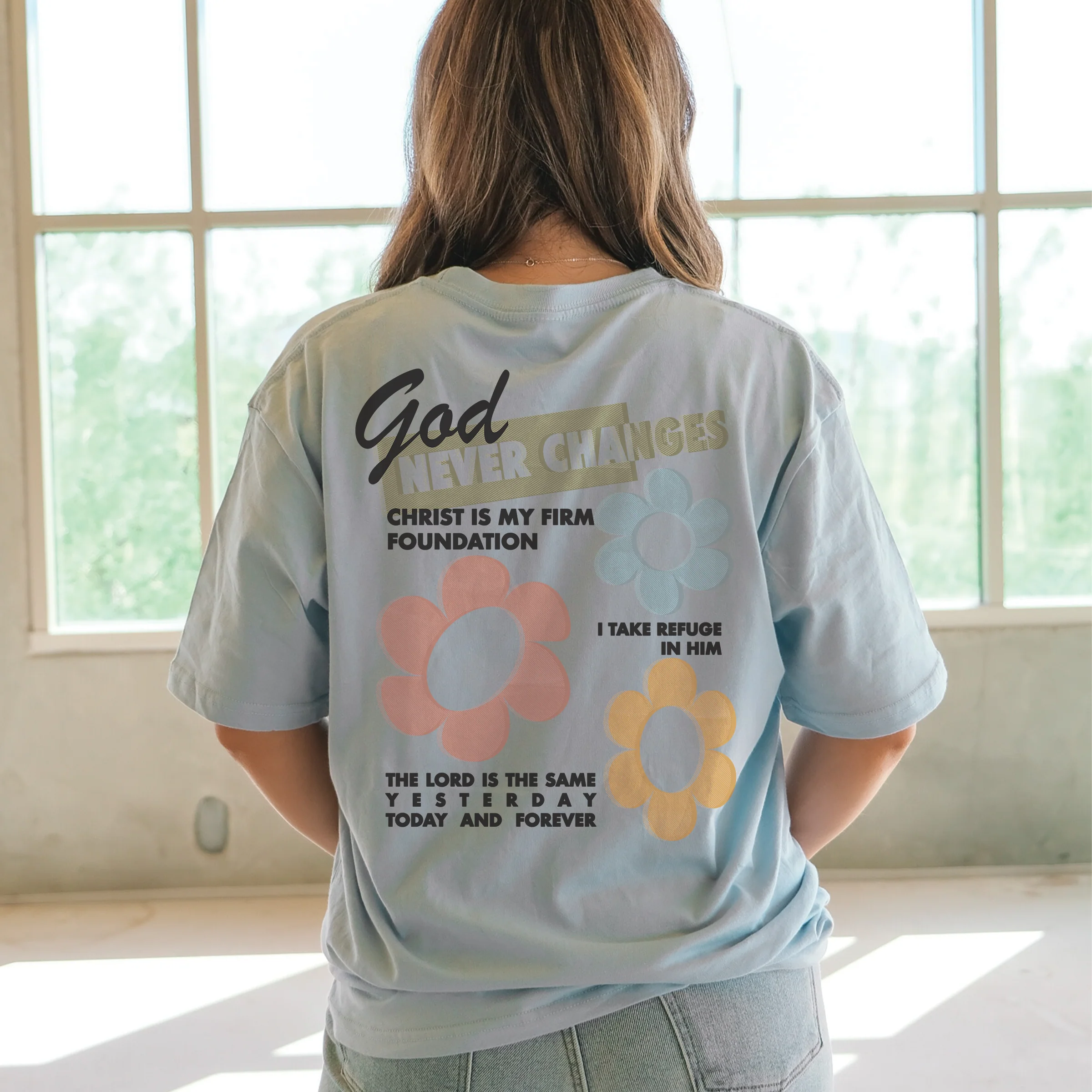 God Never Changes Tee - Image 2
