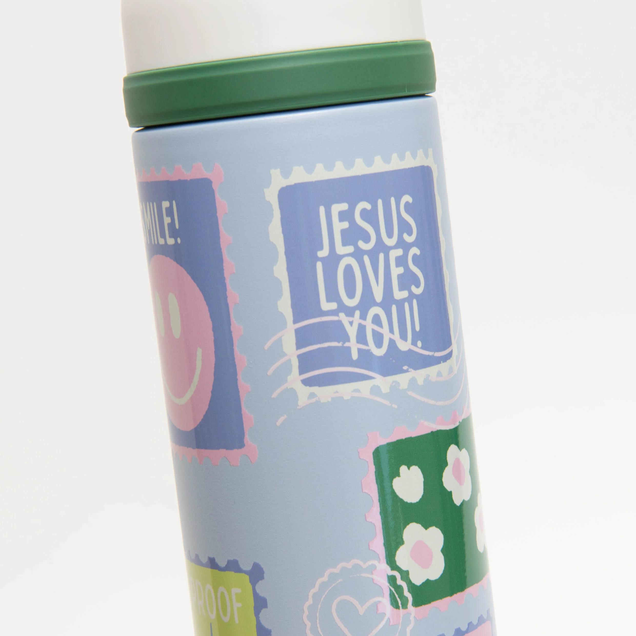 Postage Stamp 24 oz Water Bottle - Image 3