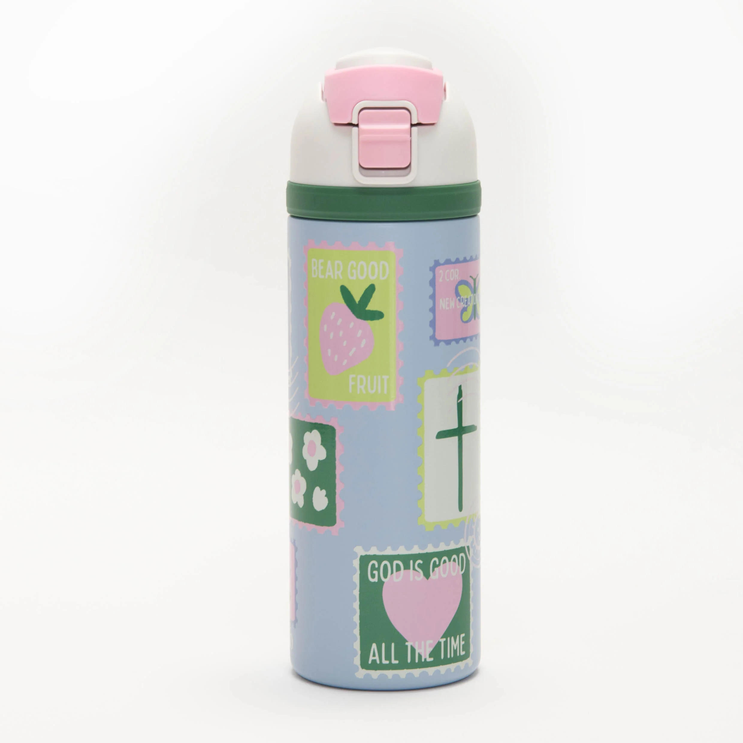 Postage Stamp 24 oz Water Bottle - Image 4