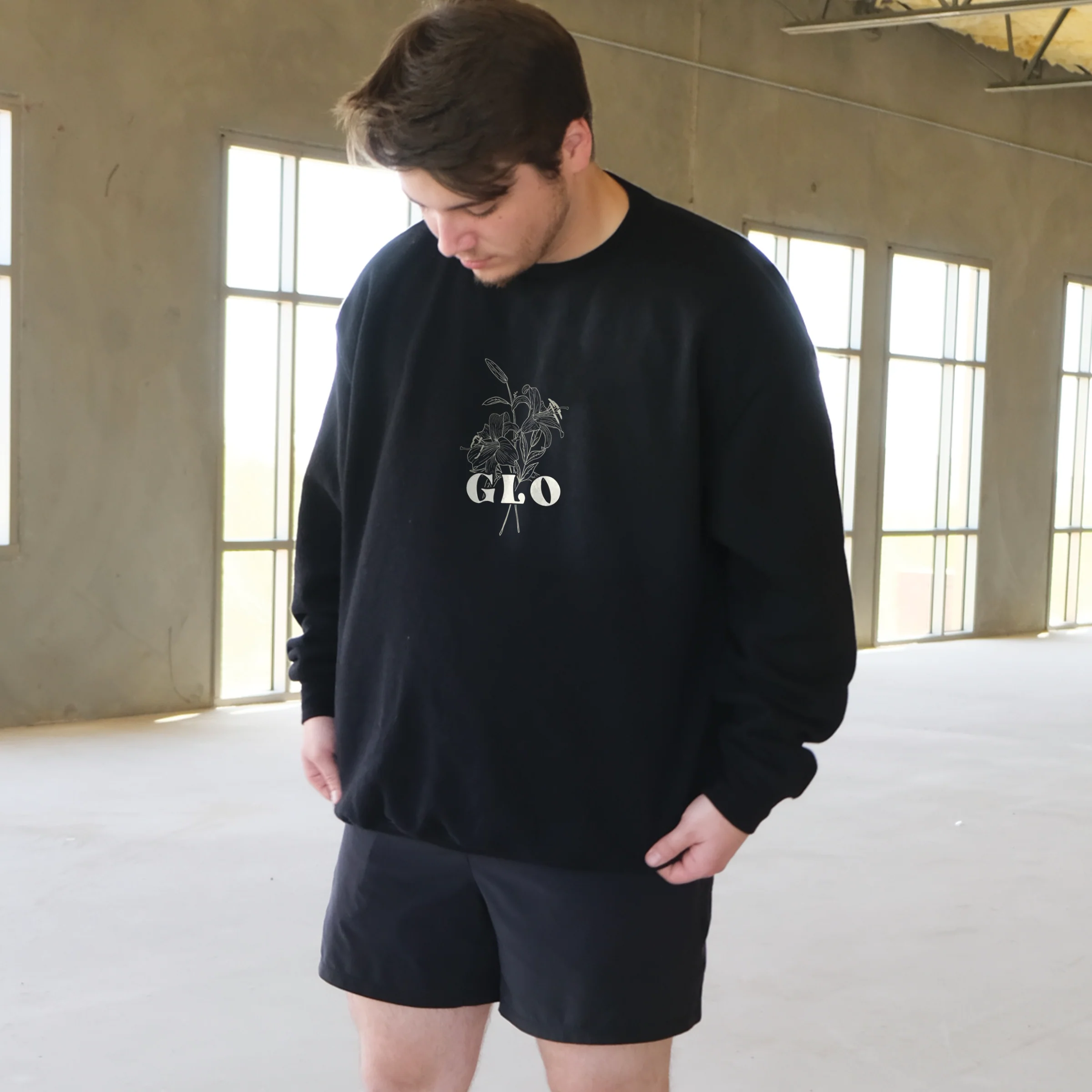 God's Love Overcomes Crewneck Sweatshirt - Image 3