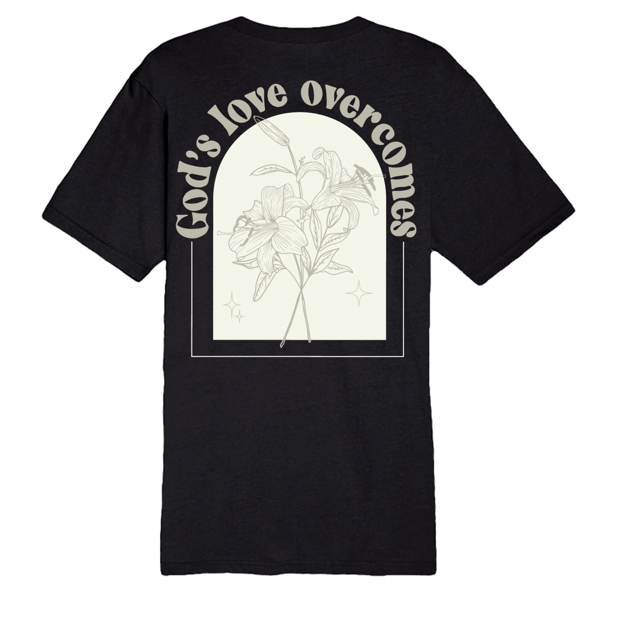 God's Love Overcomes Tee - Image 5