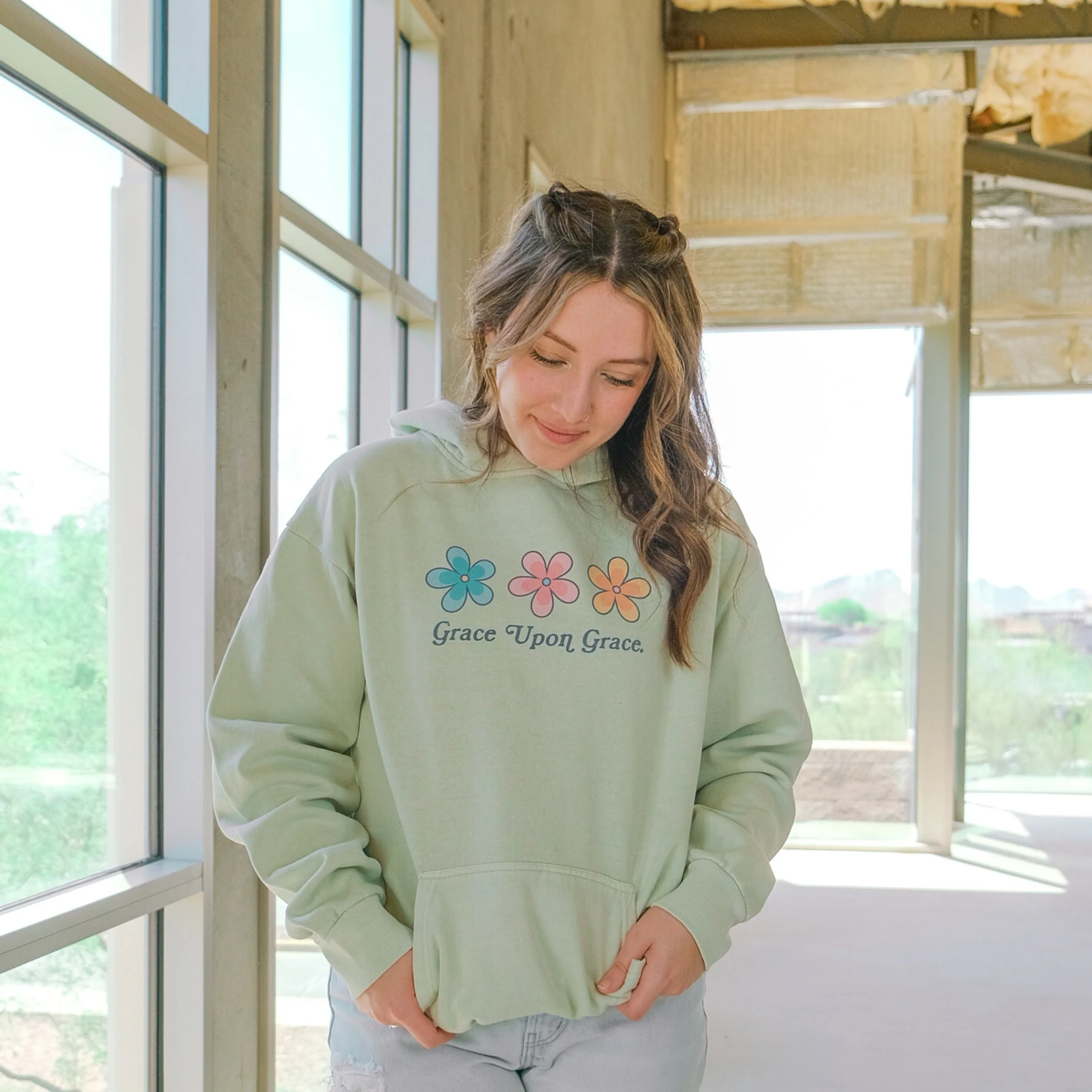 Grace Upon Grace Pullover Hoodie - Image 2