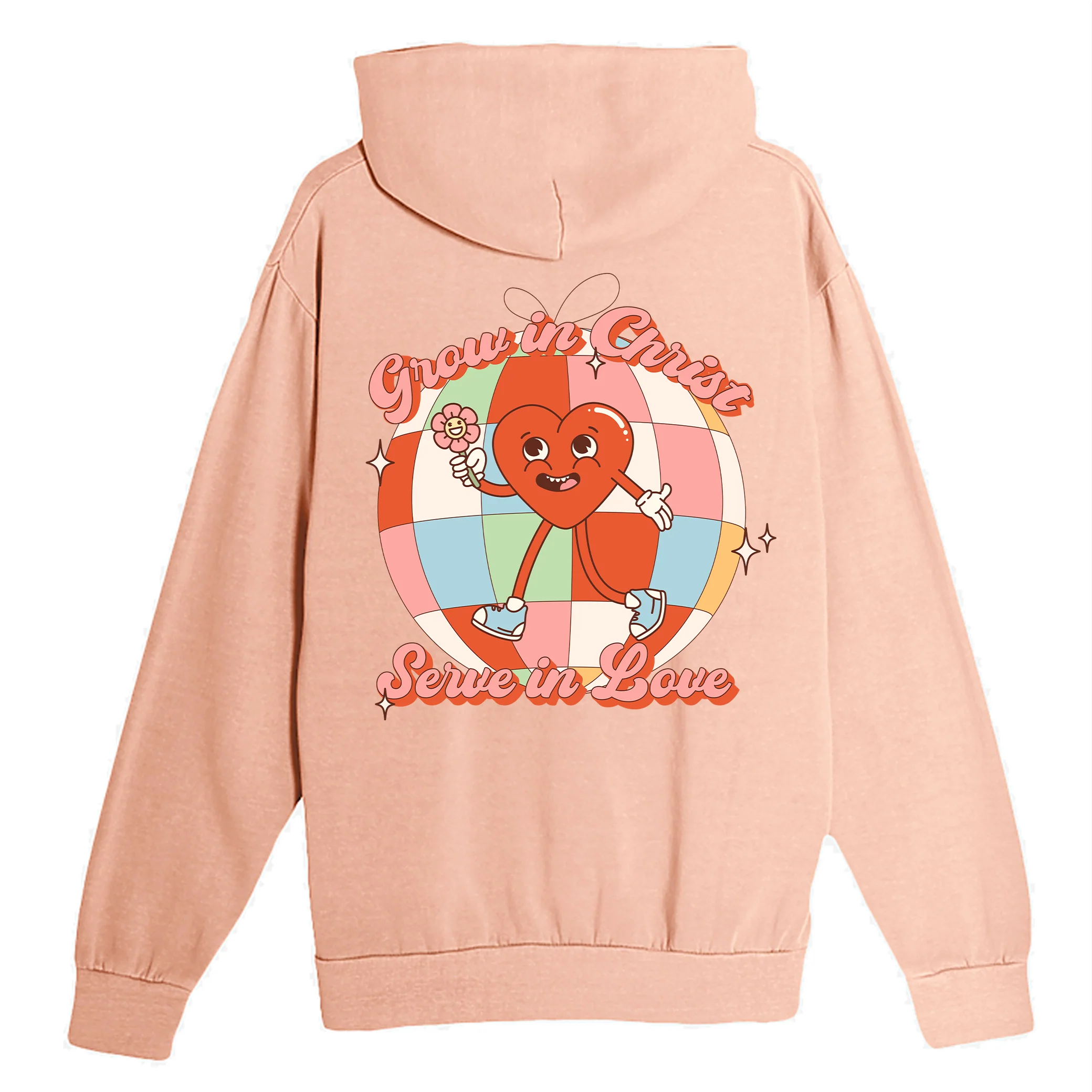 Grow Serve Love Pullover Hoodie - Image 5