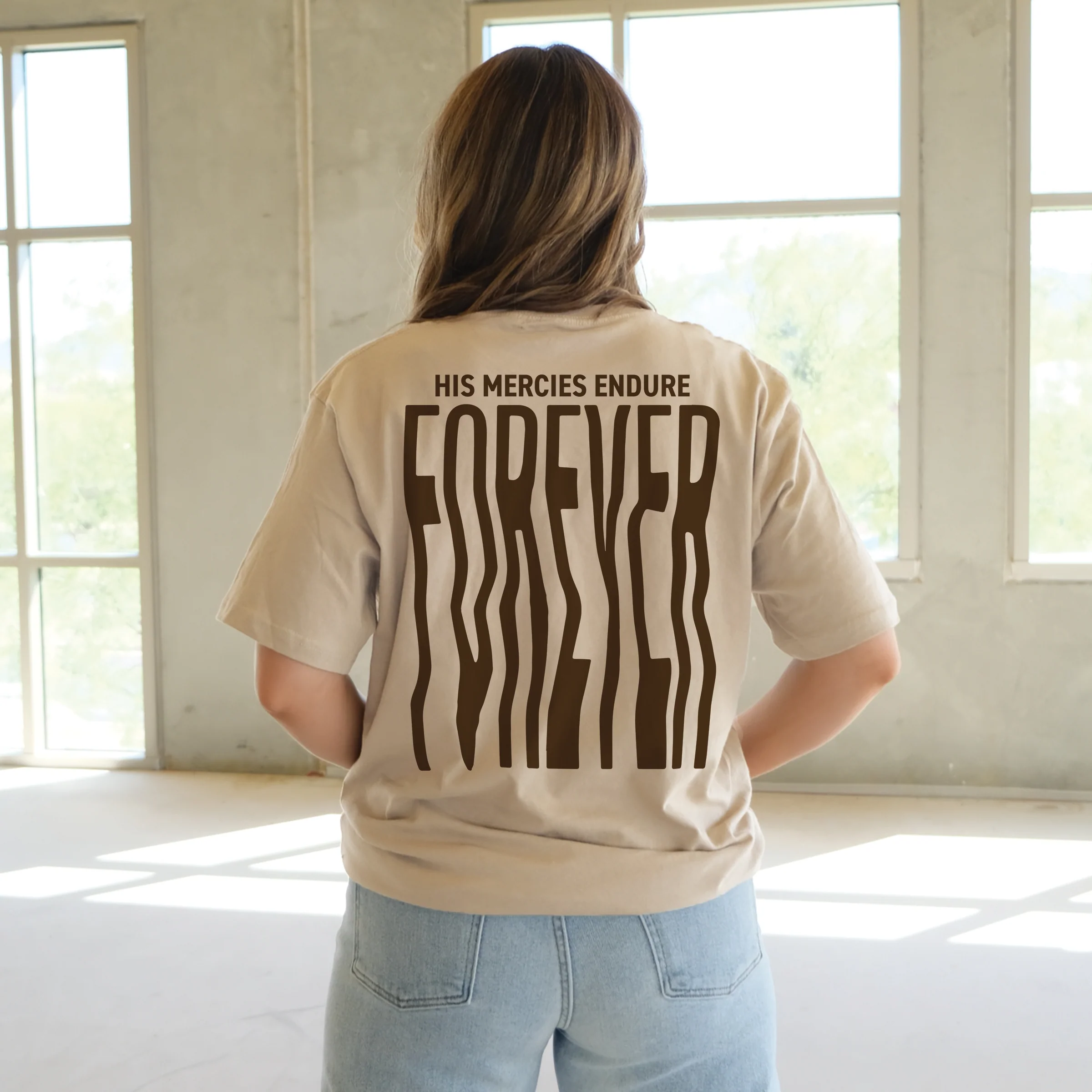 His Mercies Endure Forever Tee - Image 2