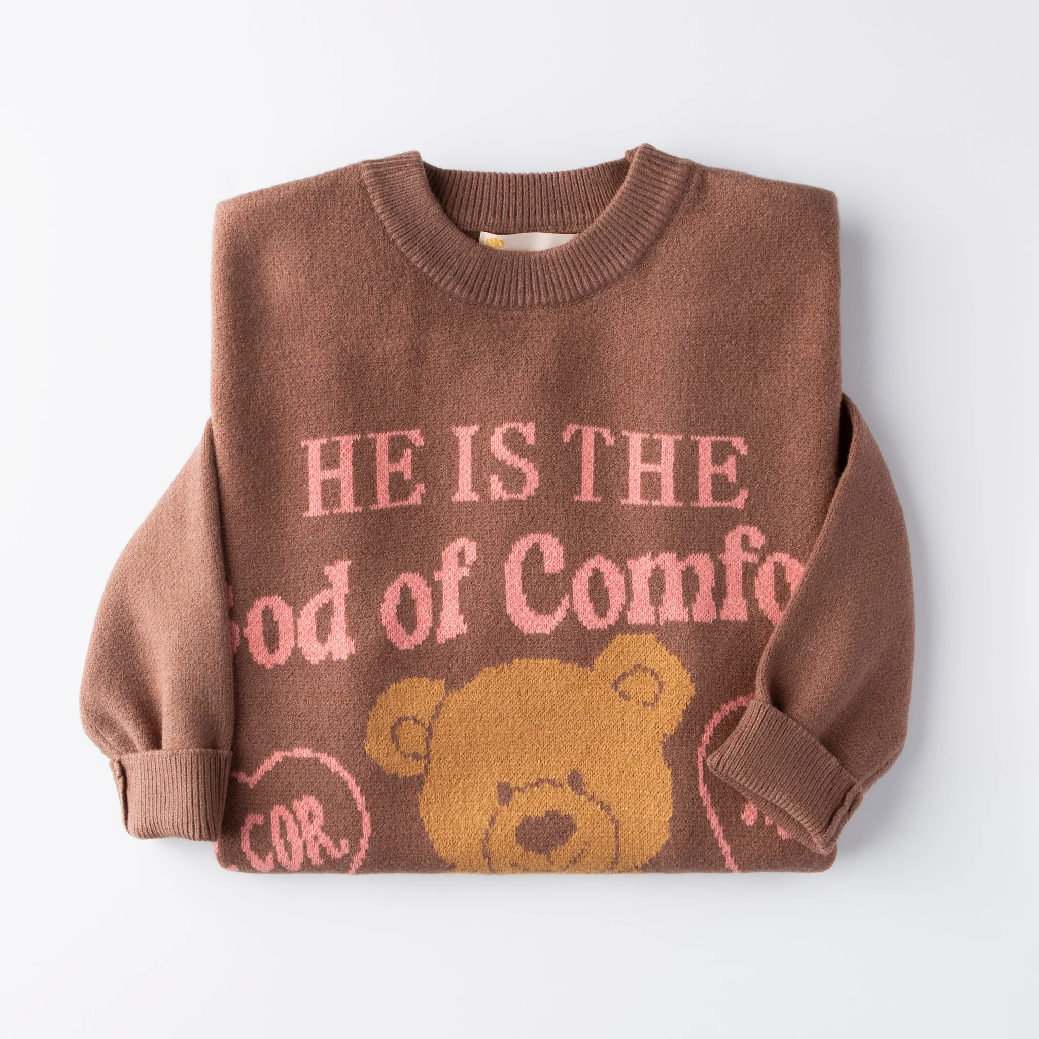 God of Comfort Jacquard Sweater - Image 3