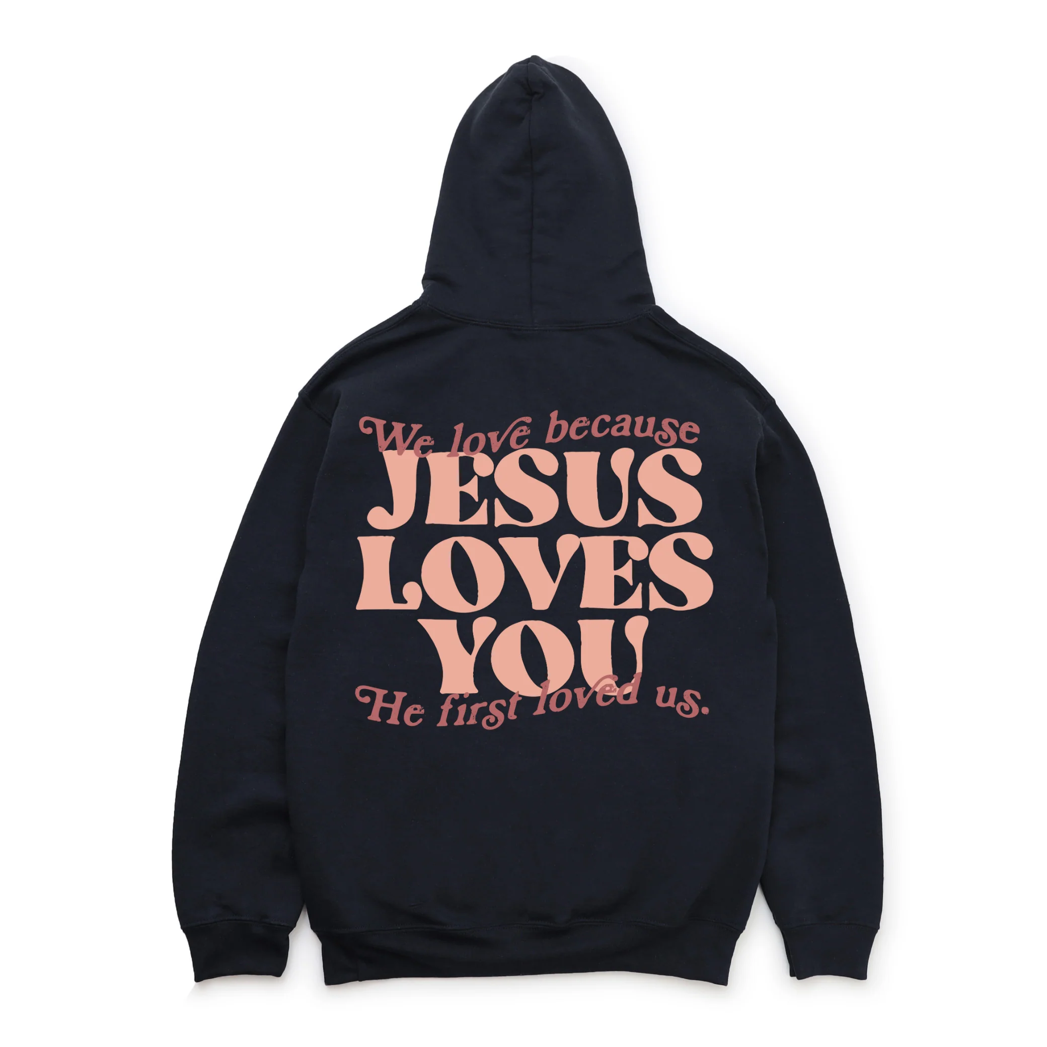 Jesus Loves You Pullover Hoodie - Image 4