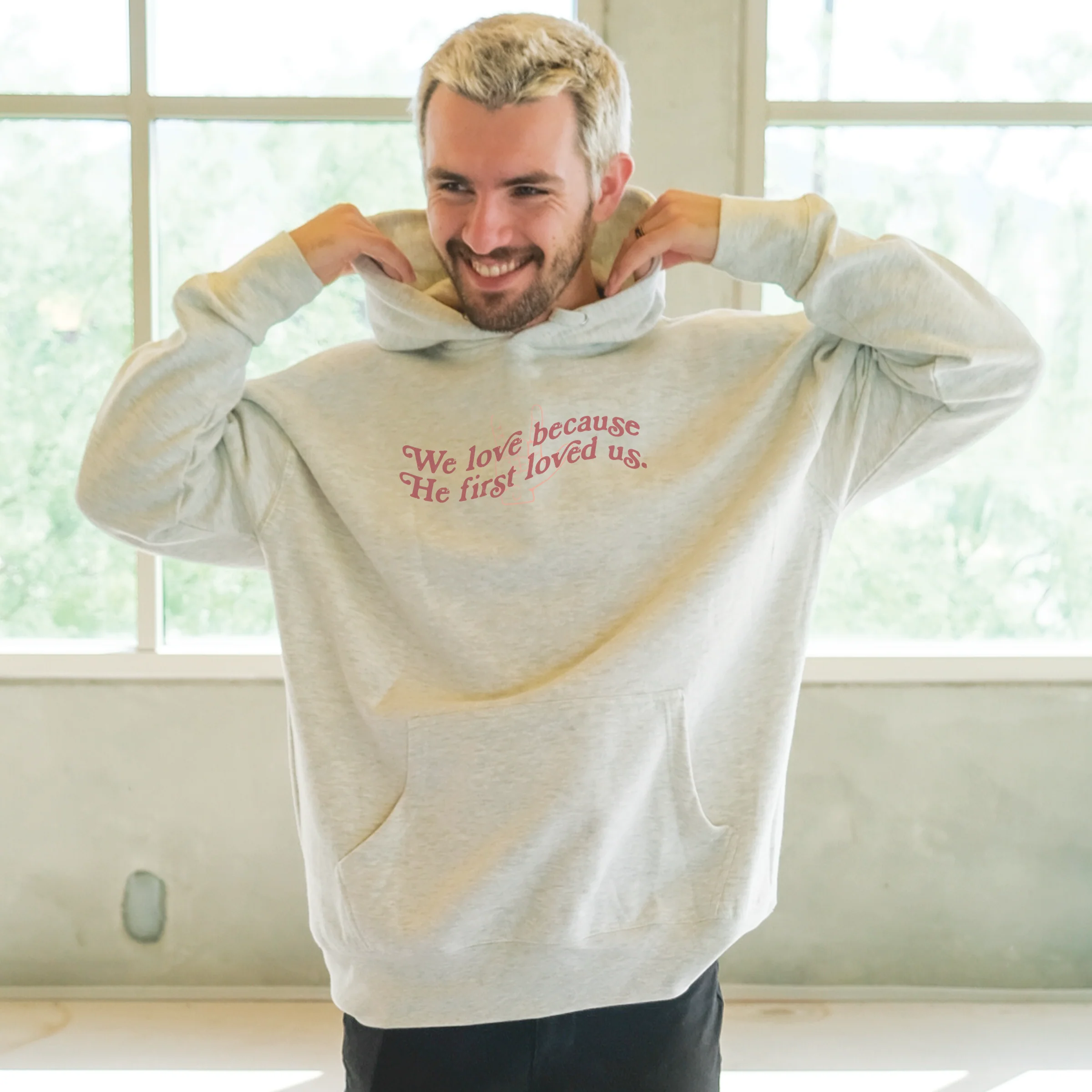 Jesus Loves You Pullover Hoodie - Image 4
