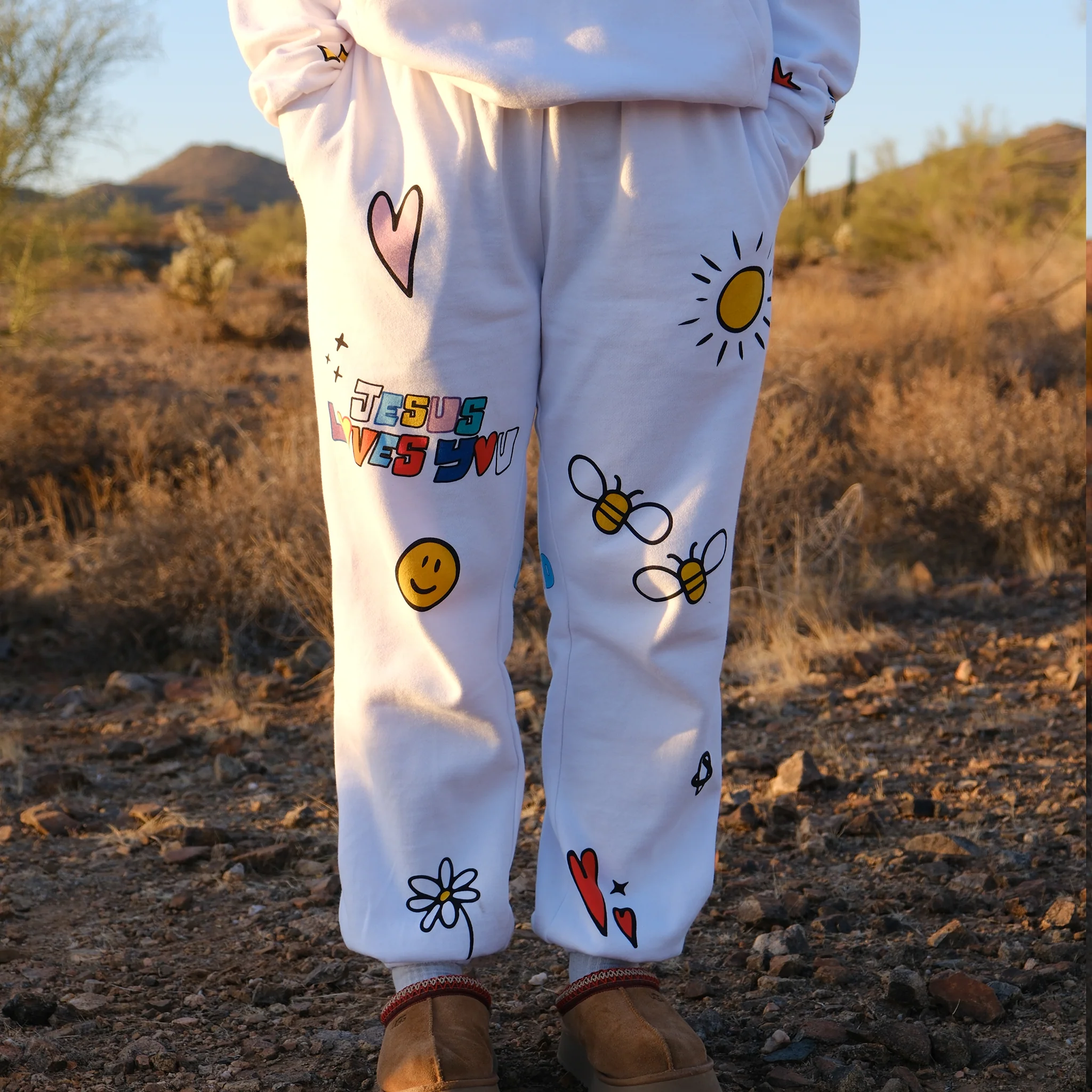 Jesus Loves You Sweat Set & Tumbler Bundle - Image 3