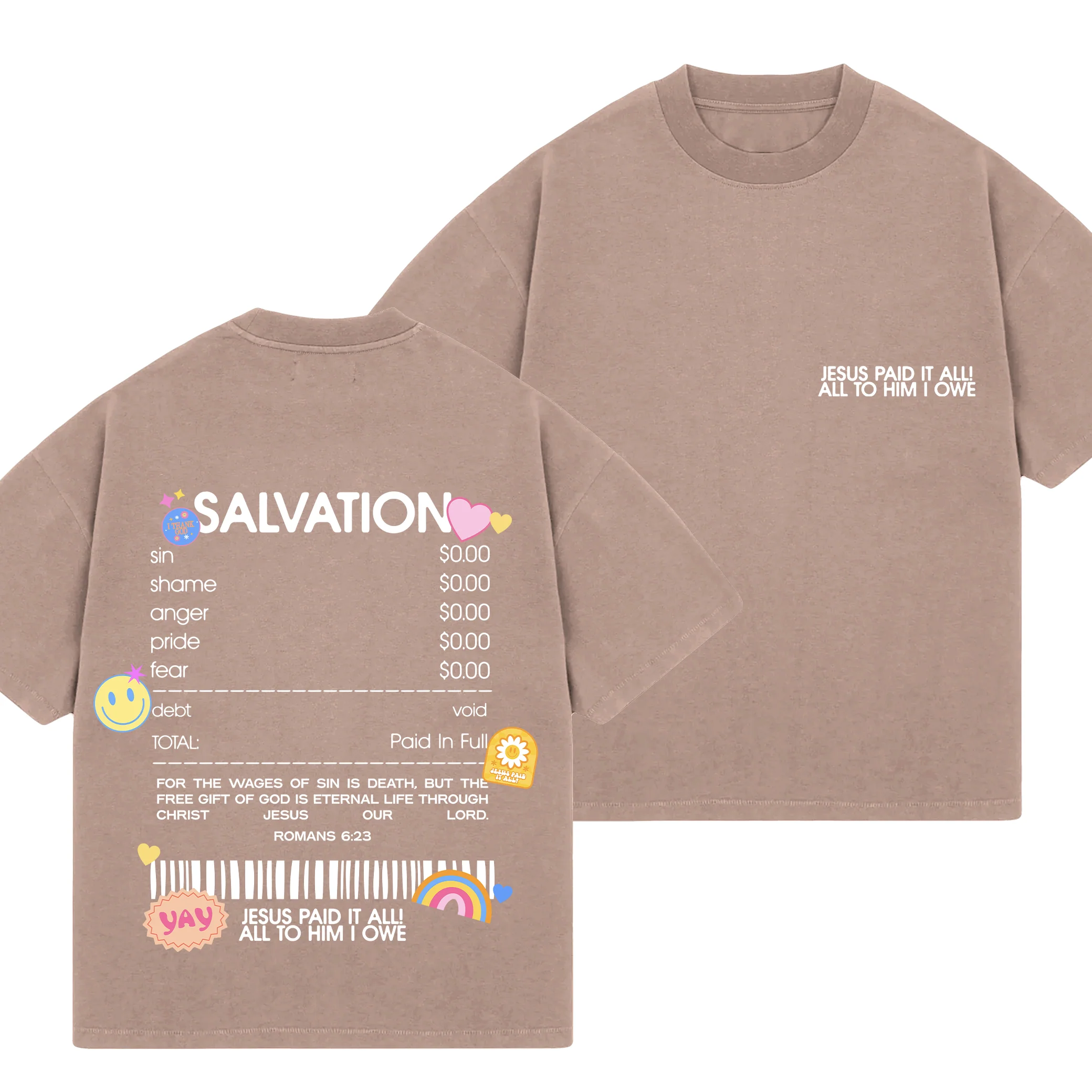 Jesus Paid It All Tee - Image 3