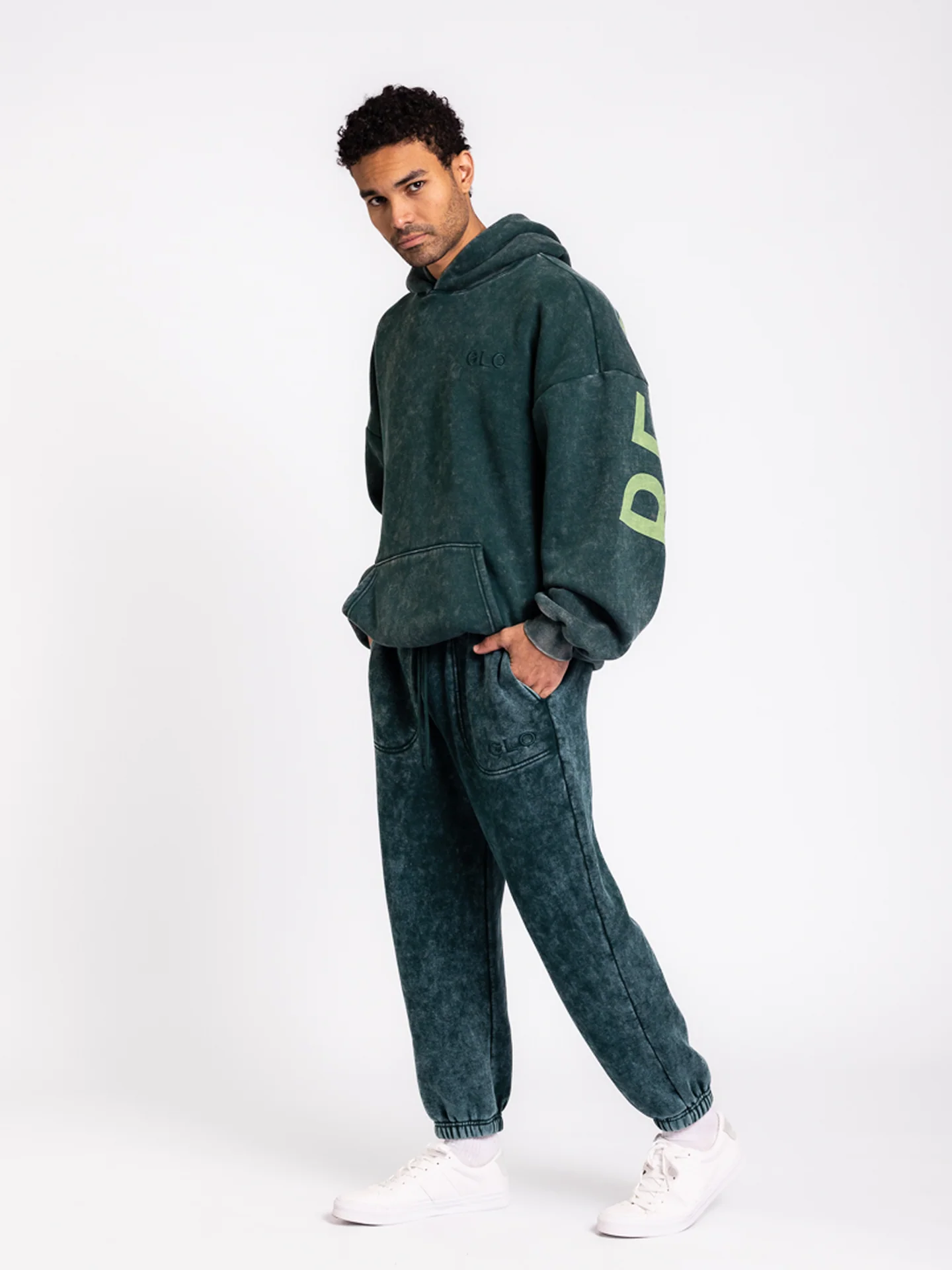 Kingdom Essential Embroidered Jogger - Snow Wash - Eden [PREORDER] - Image 6