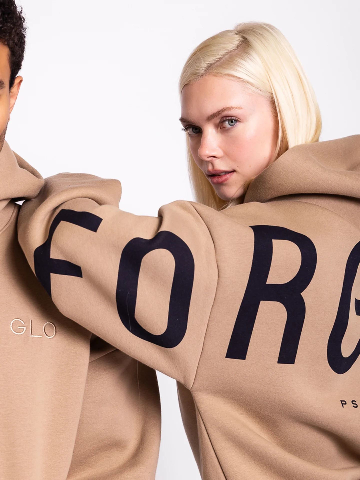 Kingdom Essential Hoodie - Forgiven - Latte [PREORDER] - Image 6