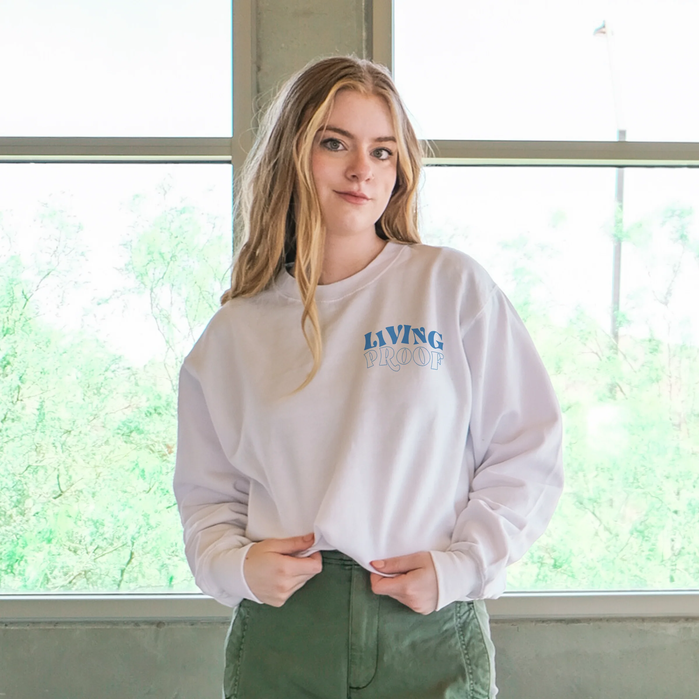 Living Proof Crewneck Sweatshirt - Image 4