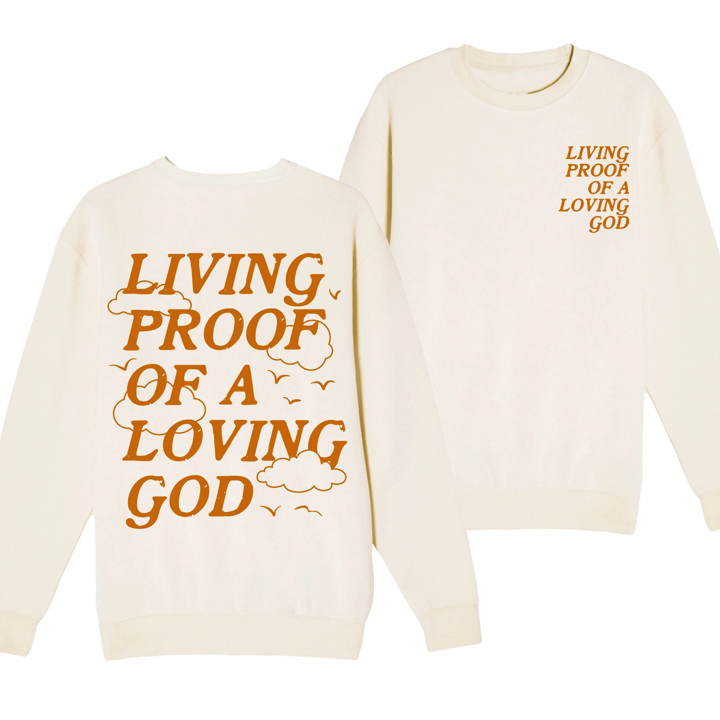 Living Proof Loving God Crewneck Sweatshirt - Image 4