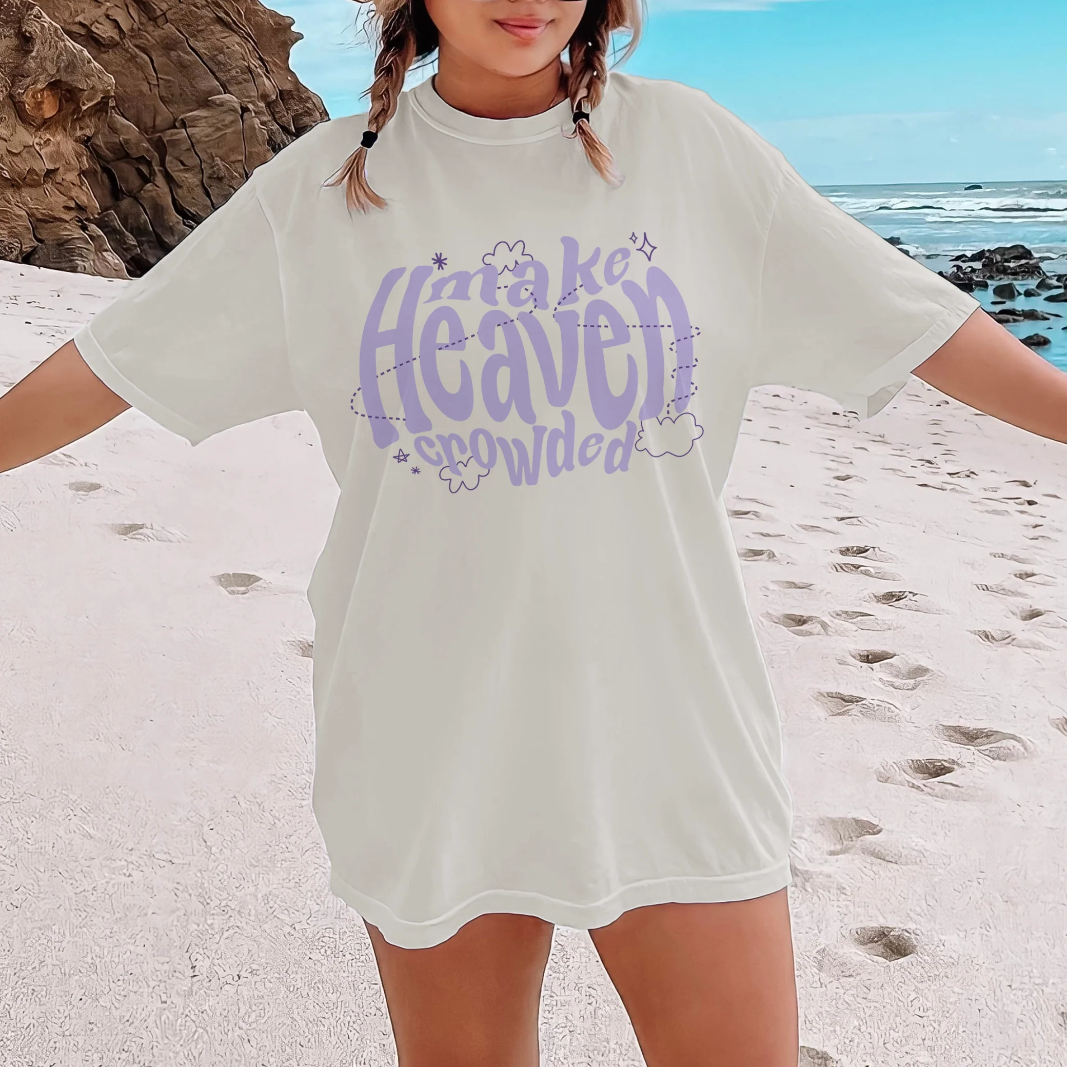 Make Heaven Crowded Tee - 0 - Image 2