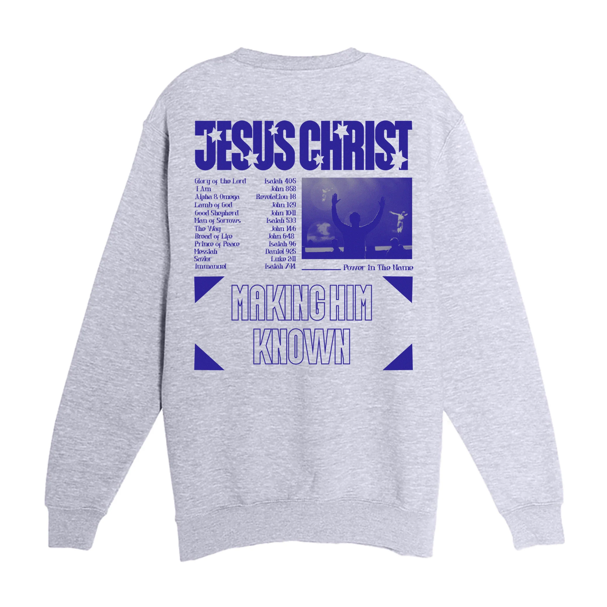 Making Him Known Crewneck Sweatshirt - Image 5