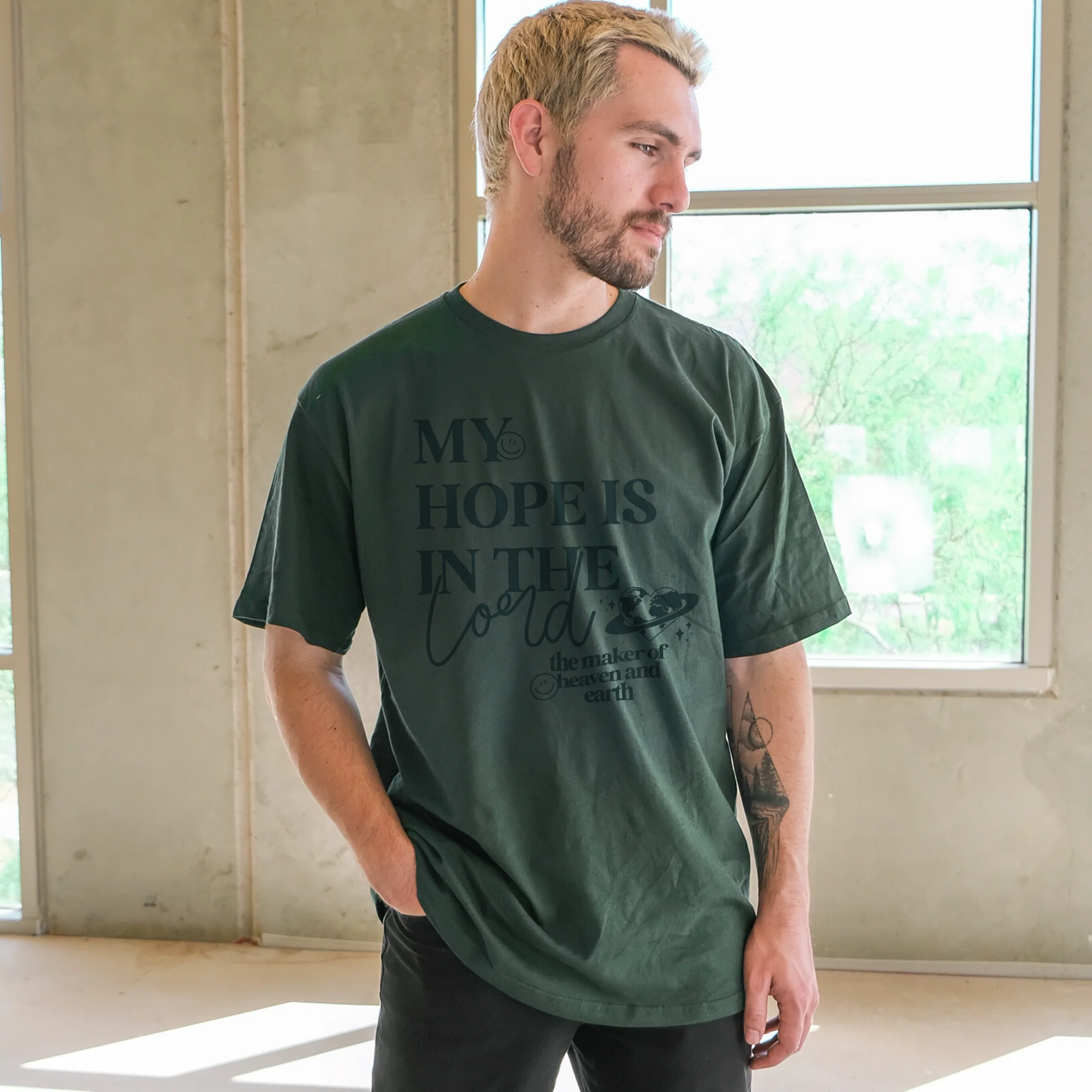 My Hope Is In The Lord Tee - Image 2