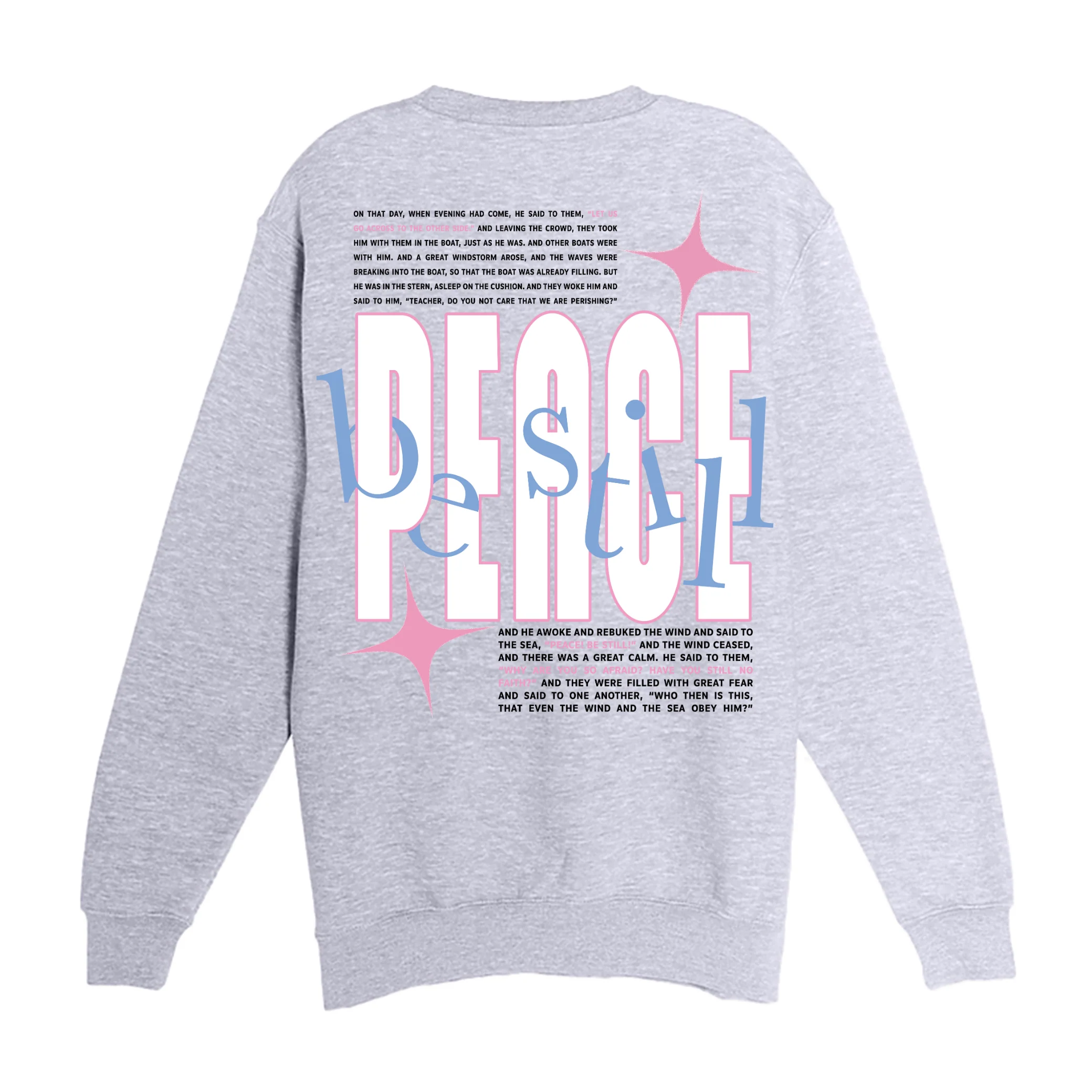 Peace Be Still Crewneck Sweatshirt - Image 4