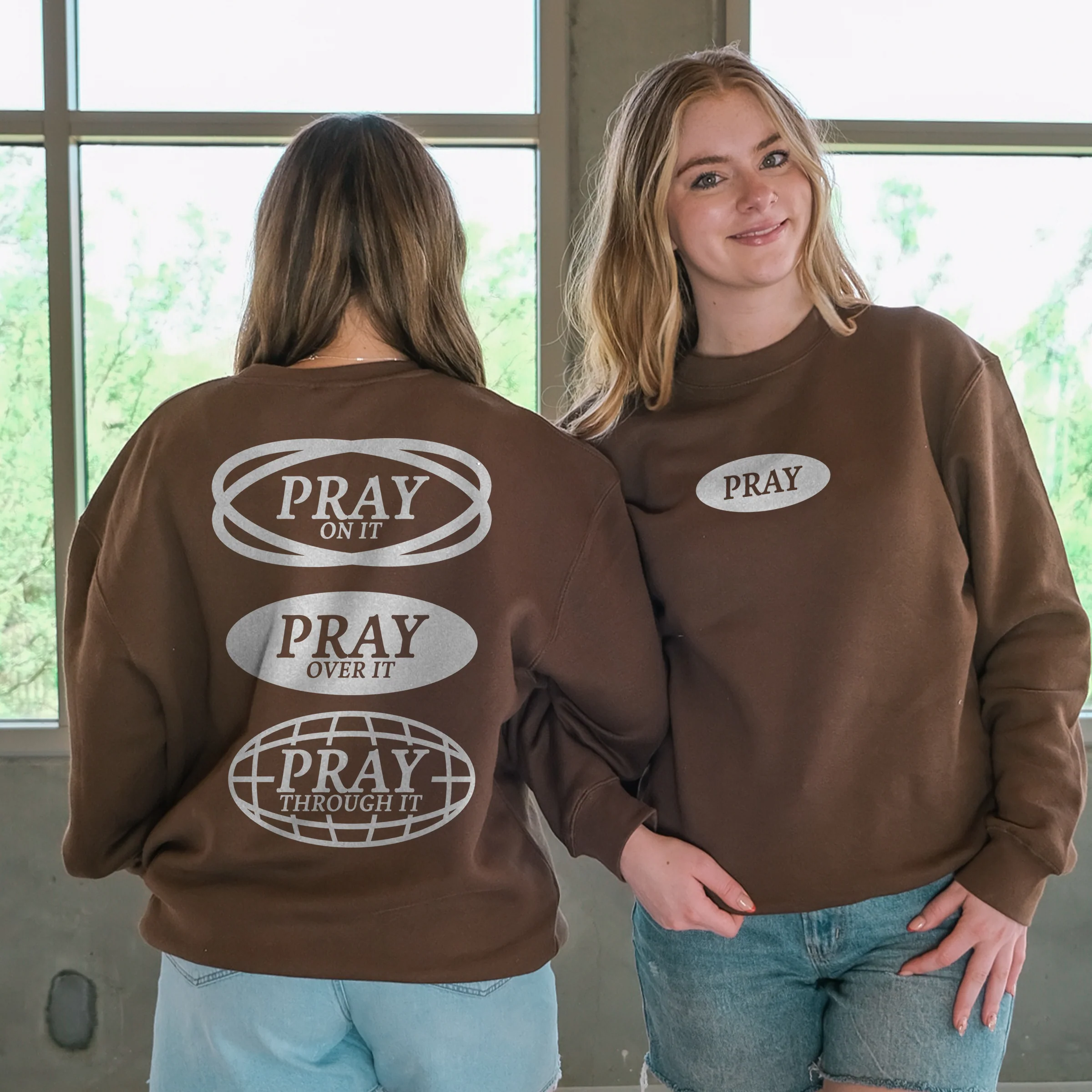 Pray On It Crewneck Sweatshirt - Image 2