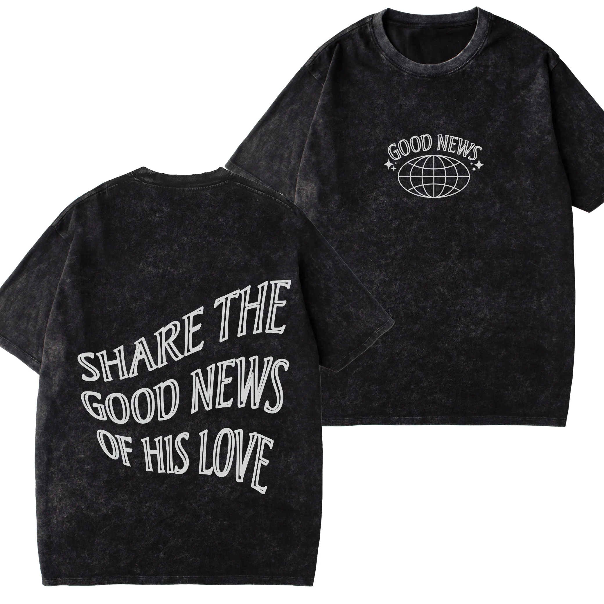 Share The Good News Tee - Image 3
