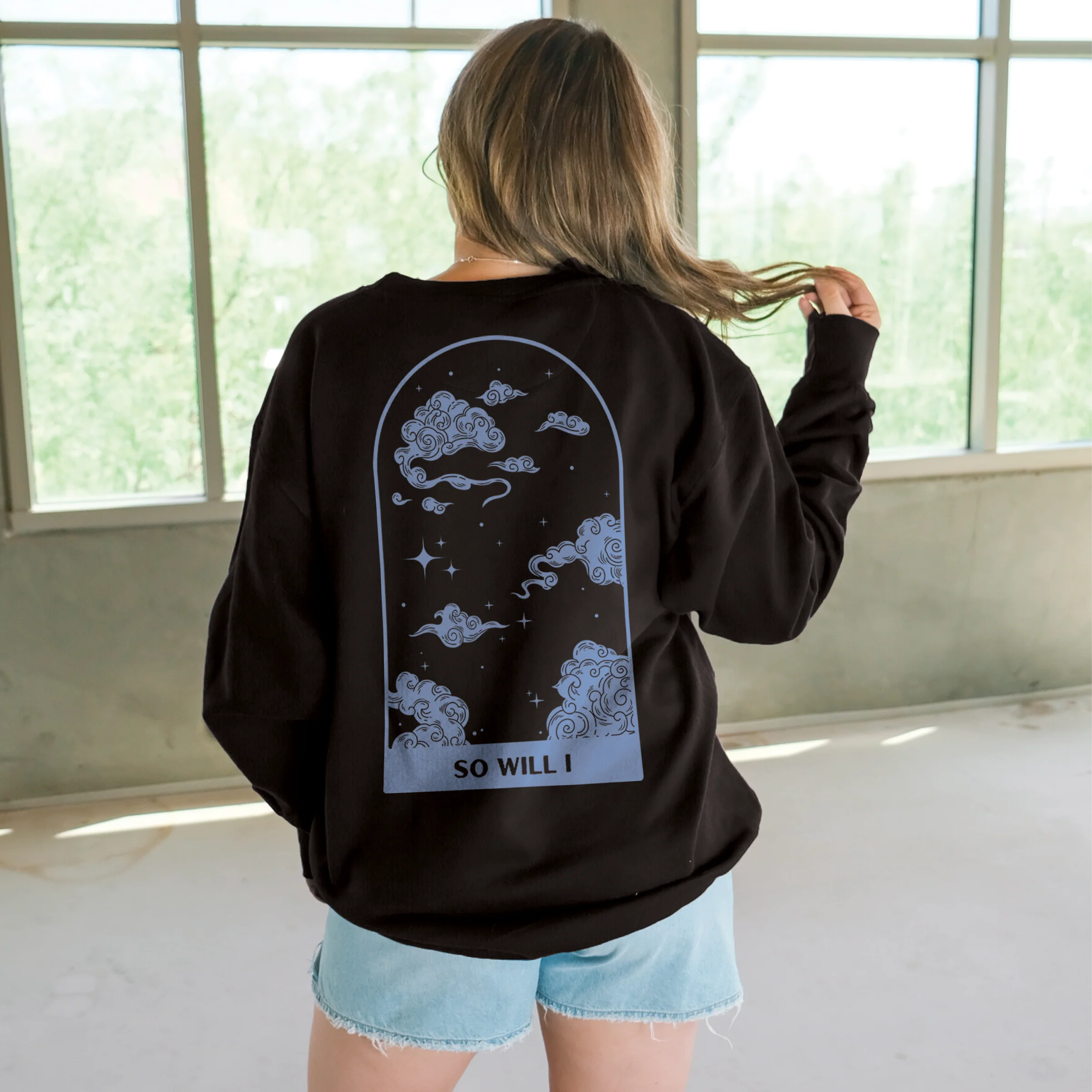 So Will I Crewneck Sweatshirt - Image 2