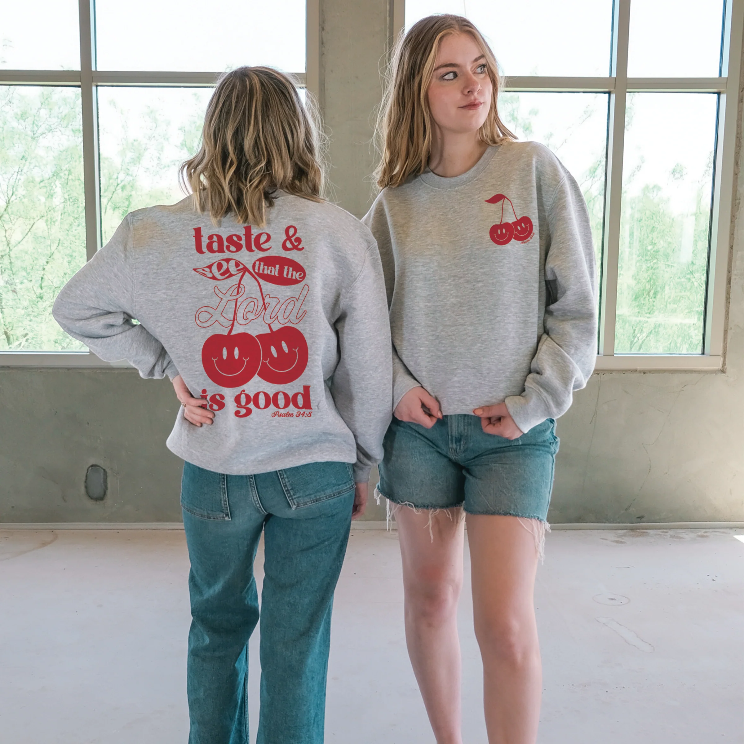 Taste and See Crewneck Sweatshirt - Image 2