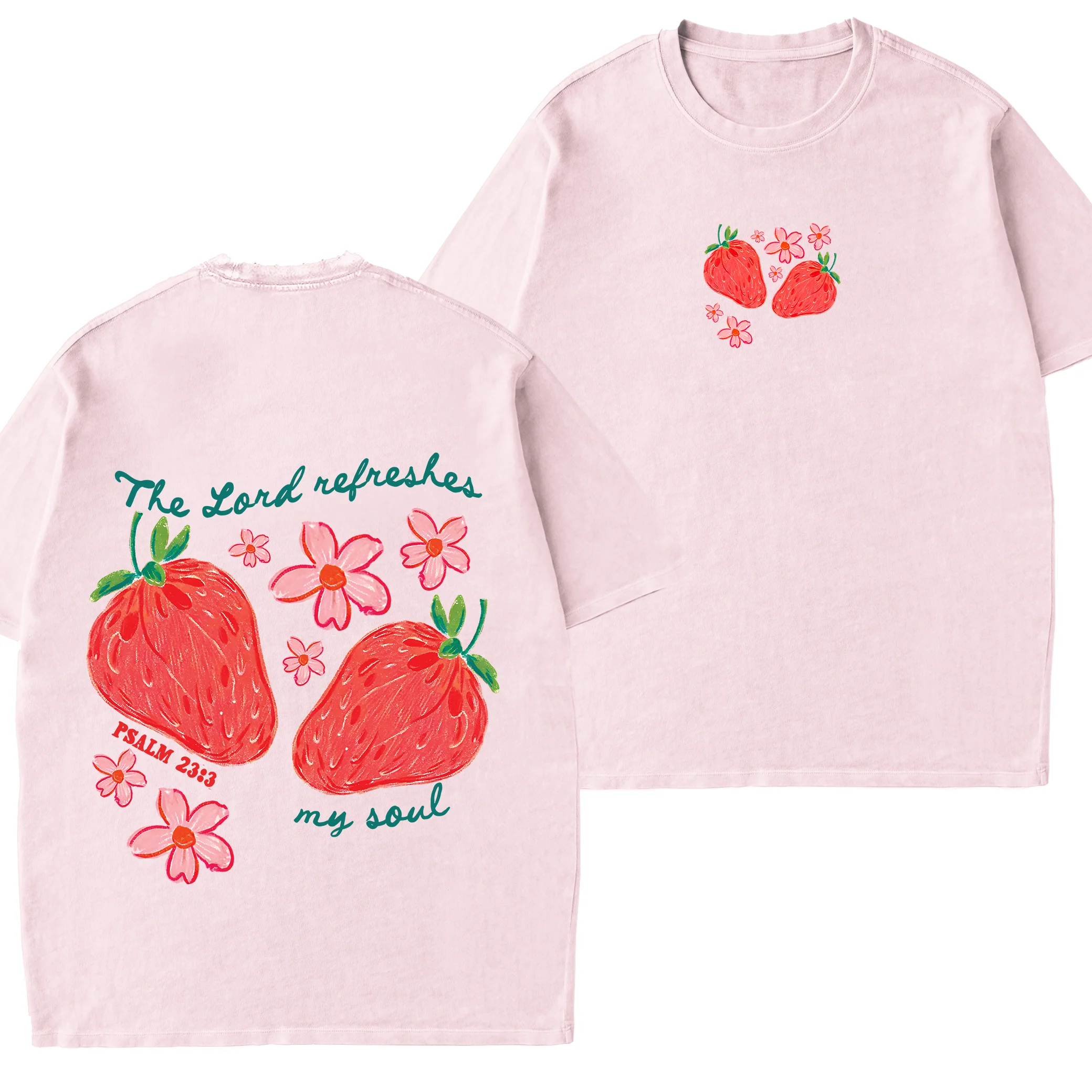 The Lord Refreshes My Soul Tee - Image 2