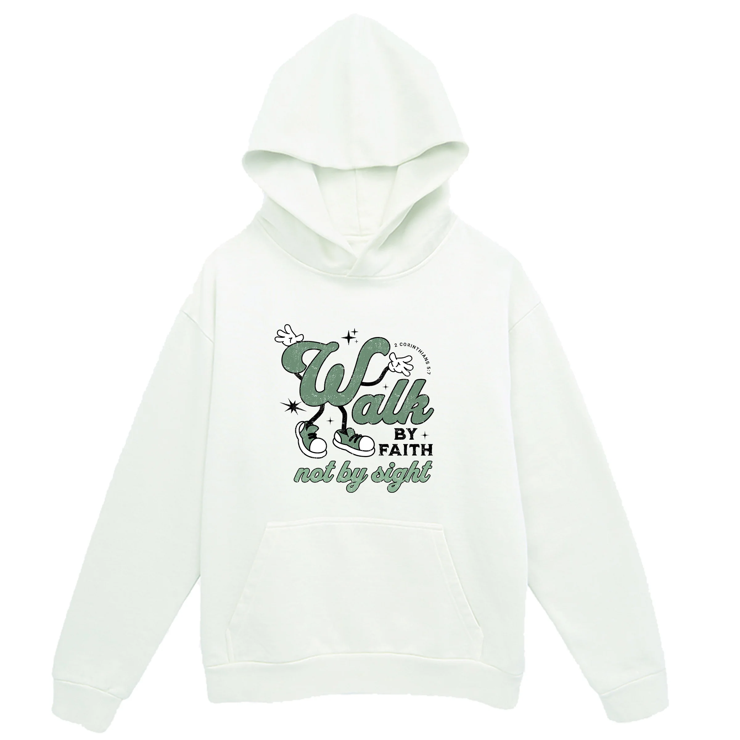 Walk By Faith Pullover Hoodie - Image 2