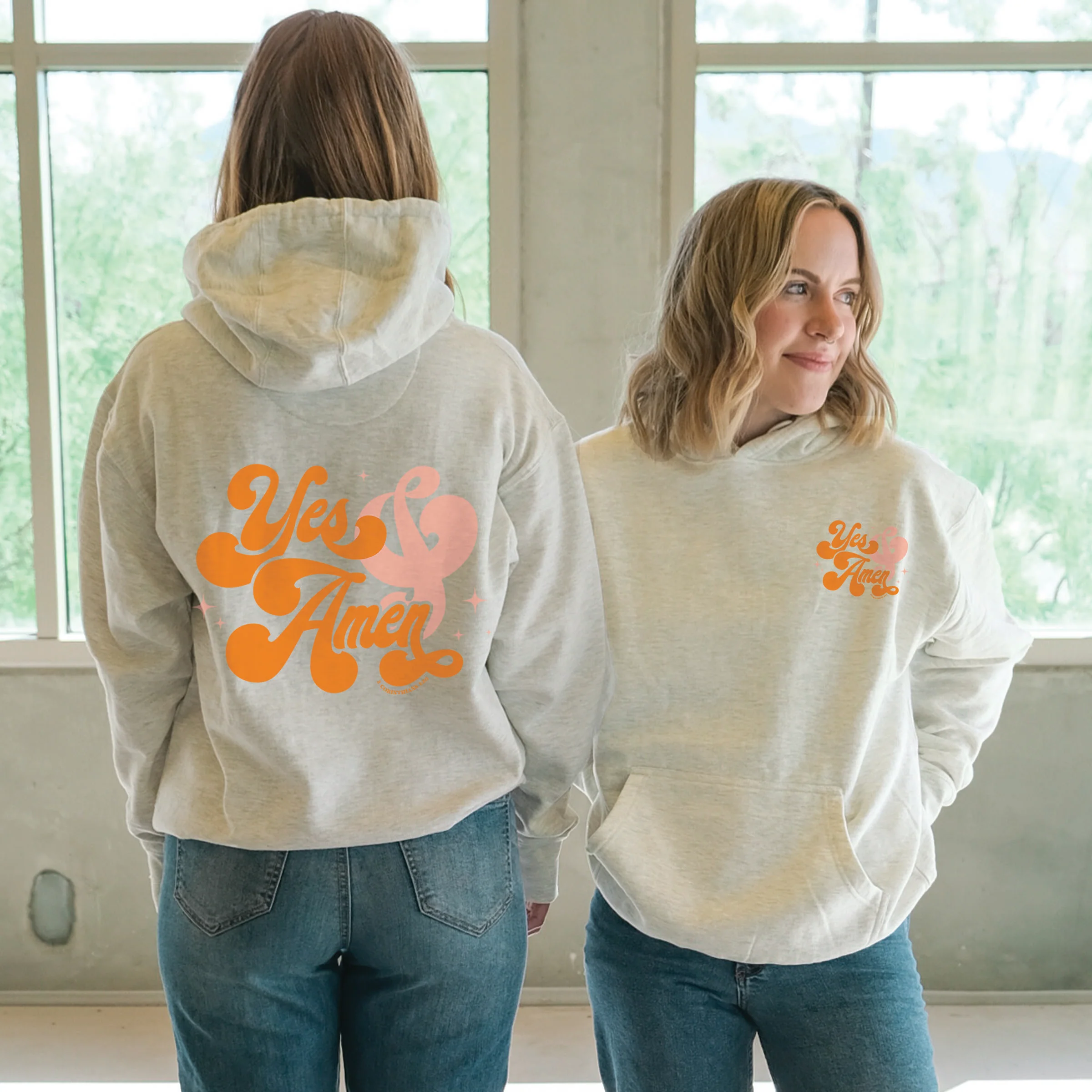 Yes and Amen Pullover Hoodie - Image 3