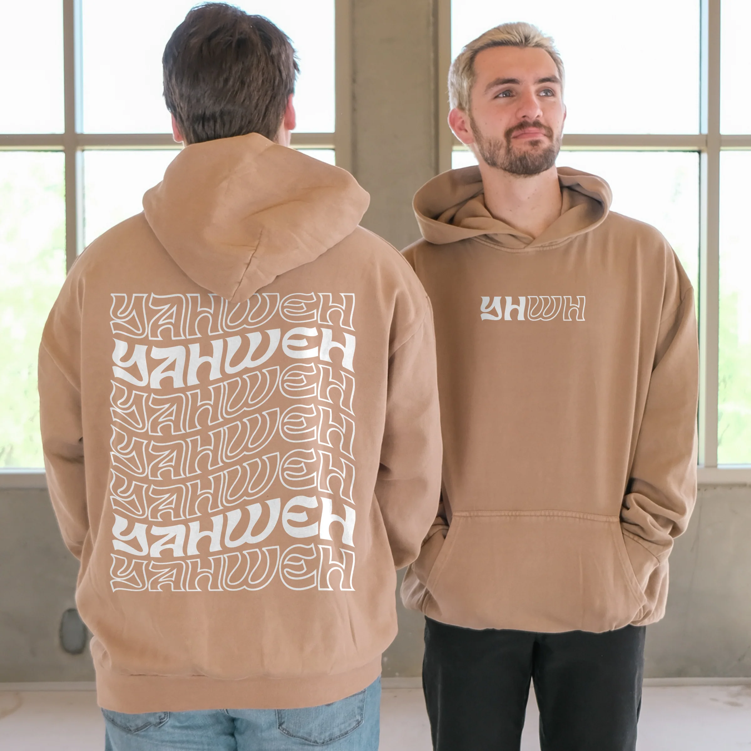 YHWH Pullover Hoodie - Image 2
